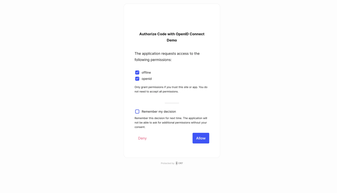 Run your own OAuth2 Server | Ory