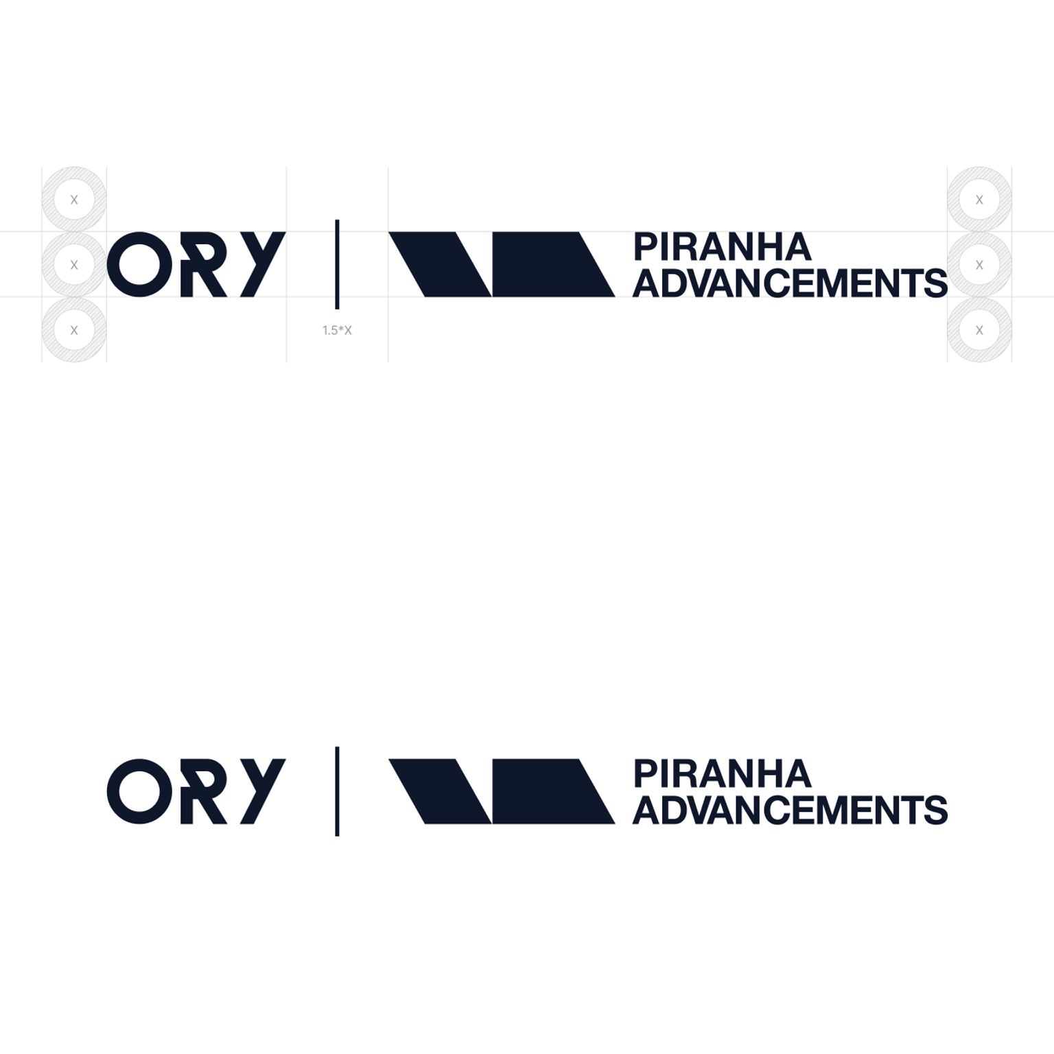 Ory partner lockup horizontal with clear area