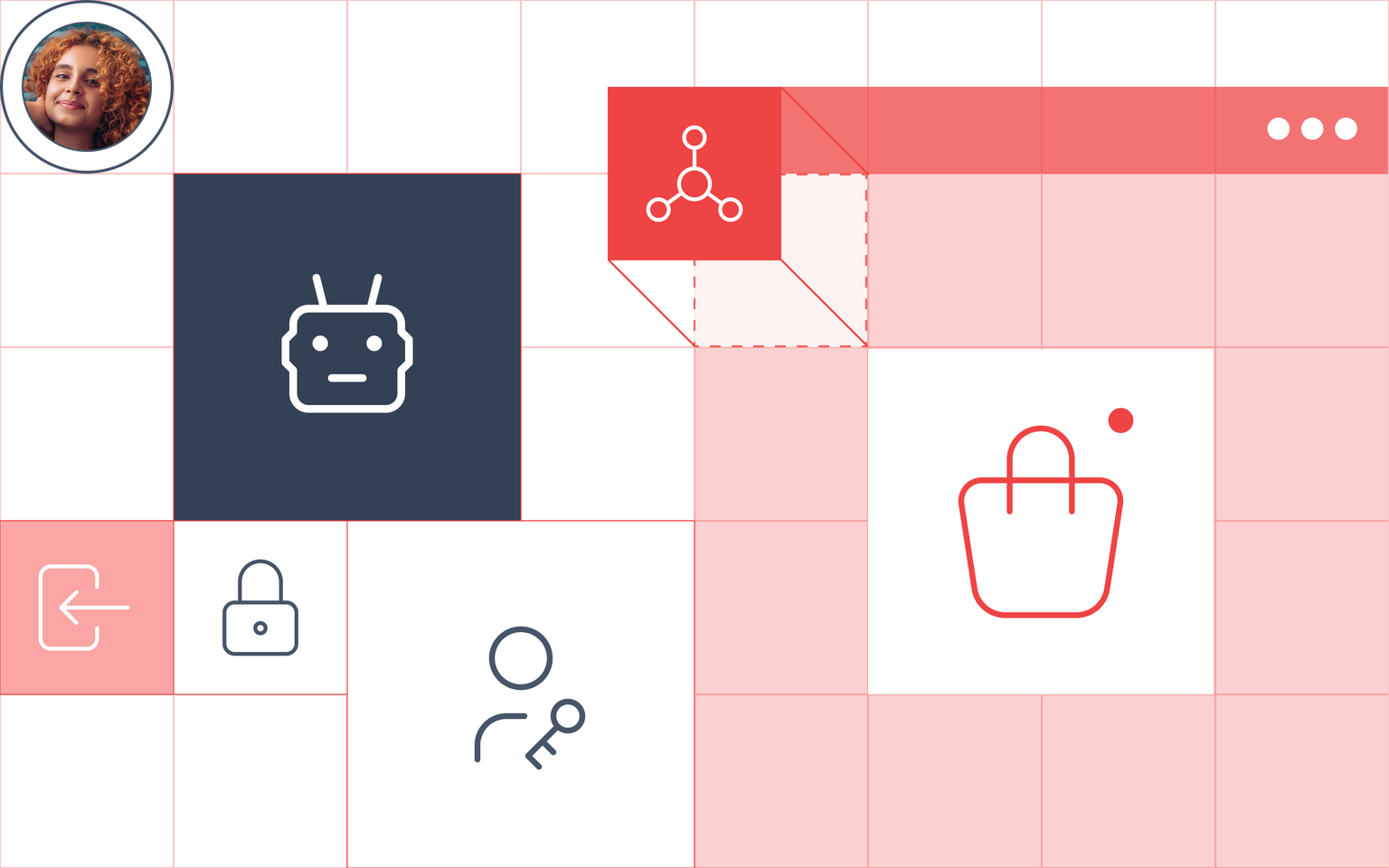 Illustration of AI Agents enabled by security standards