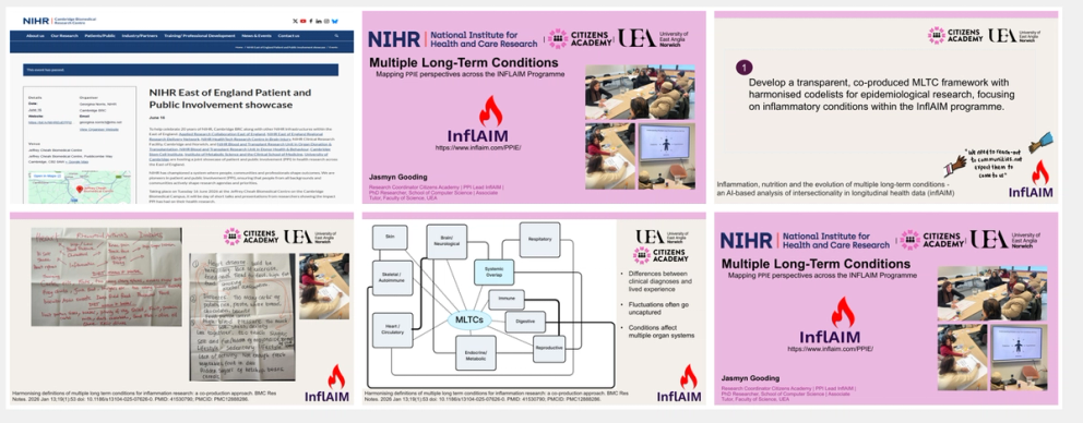 InflAIM at the NIHR EoE Showcase event