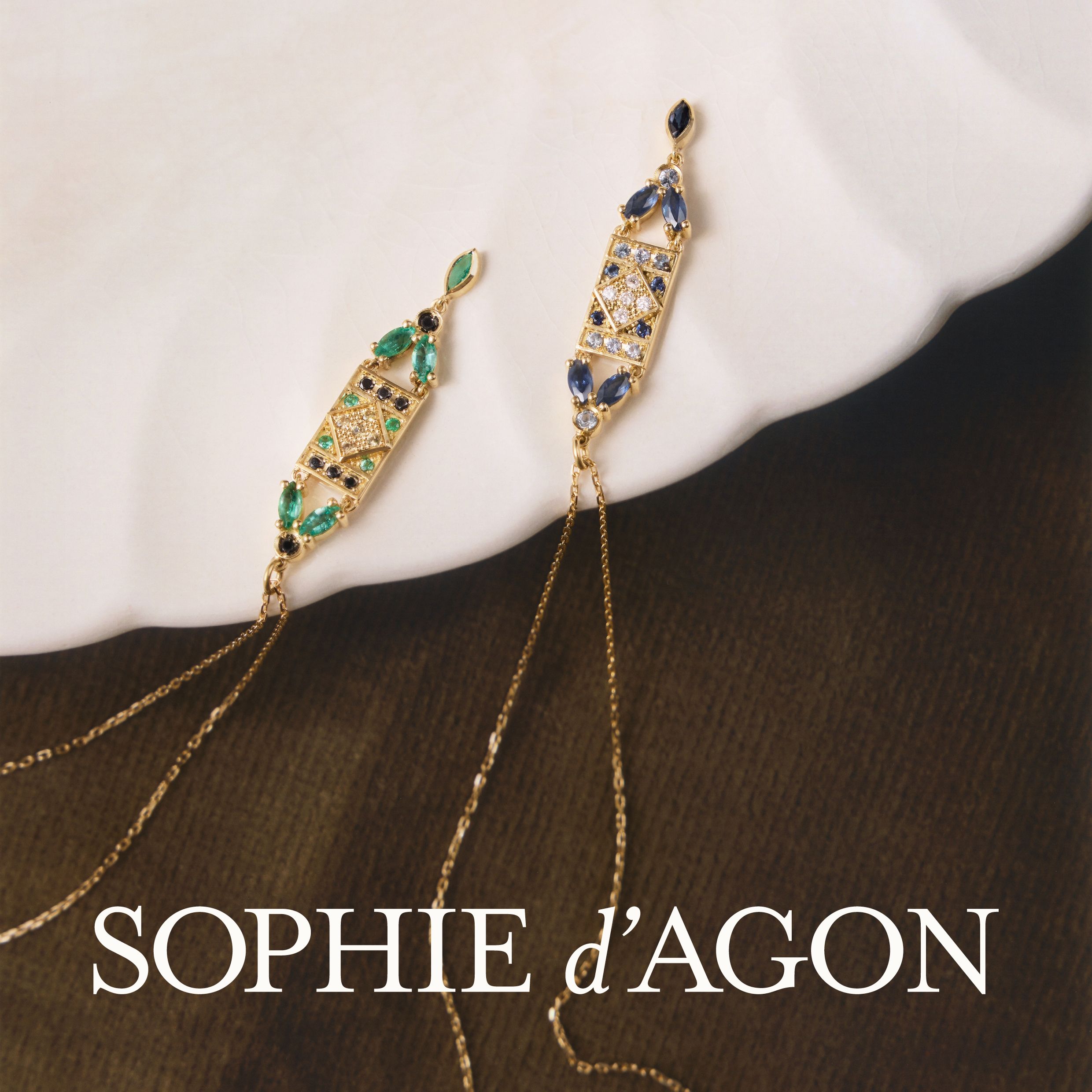 logotype Sophie d'Agon avec colliers | © Studio Cent-Huit 2025