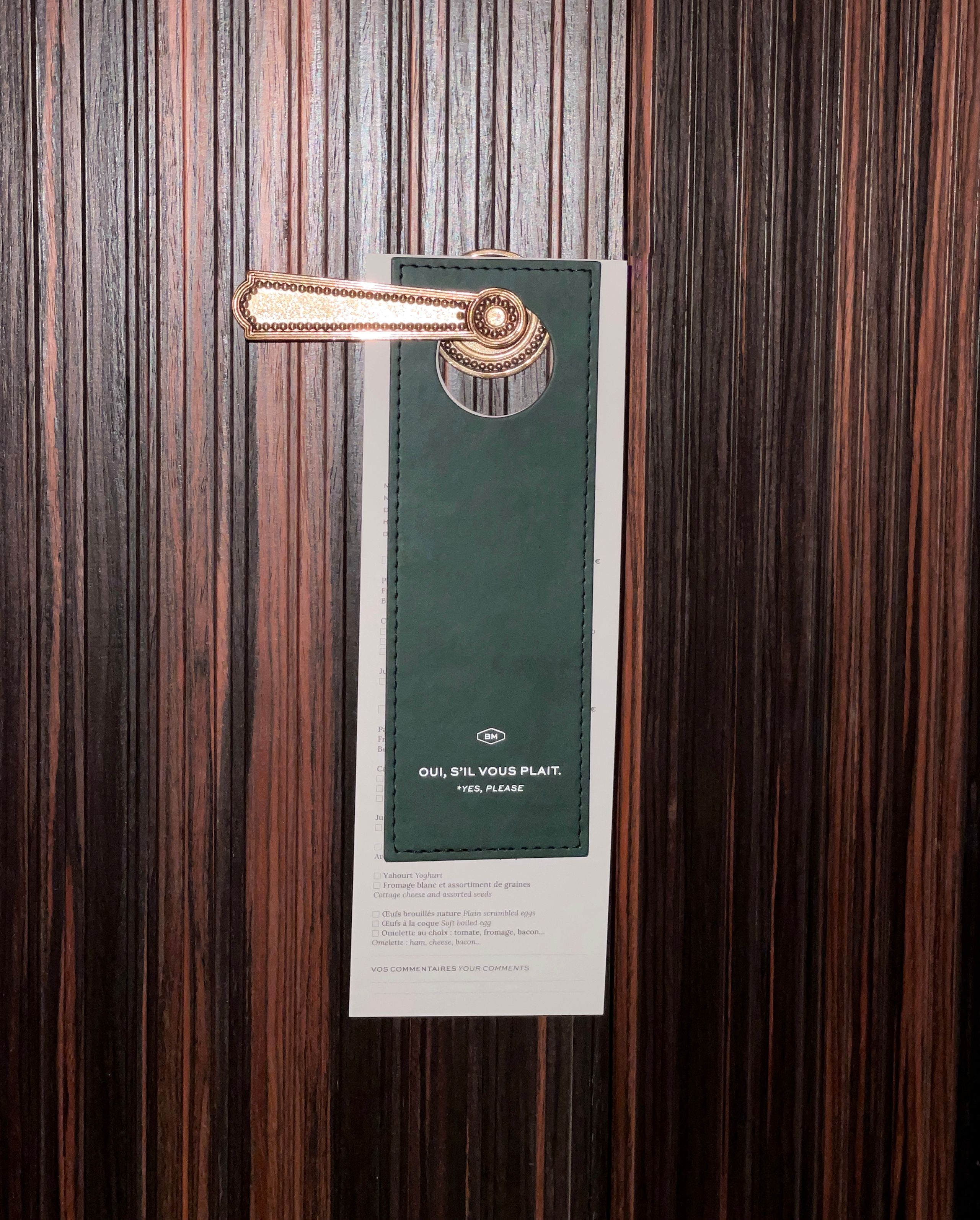 supports DND hôtel Bourgogne et Montana Paris 7e arrondissement | © Studio Cent-Huit 2025