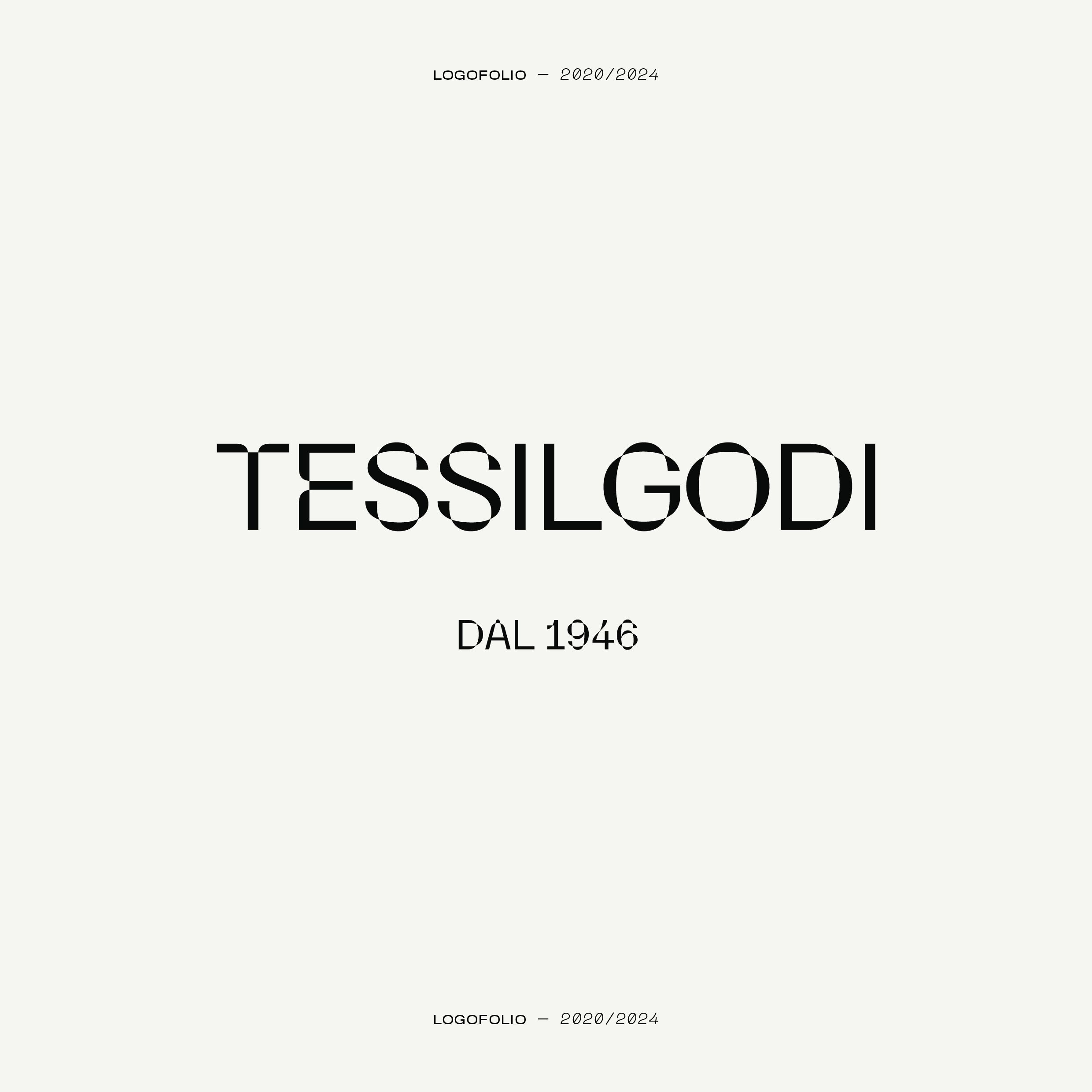 Logotype pour Tessilgodi | © Studio Cent-Huit 2025