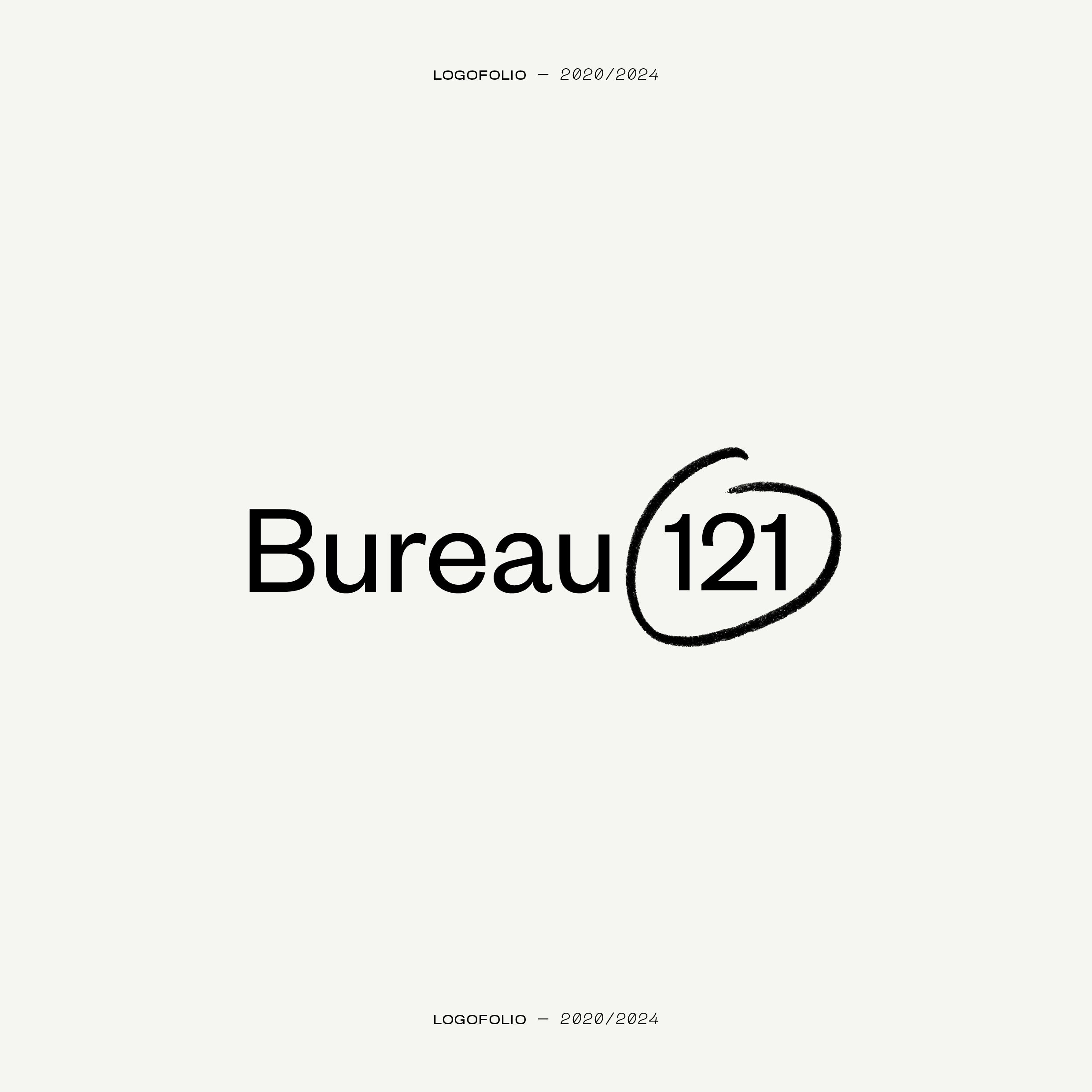 Logotype pour Bureau 121 | © Studio Cent-Huit 2025