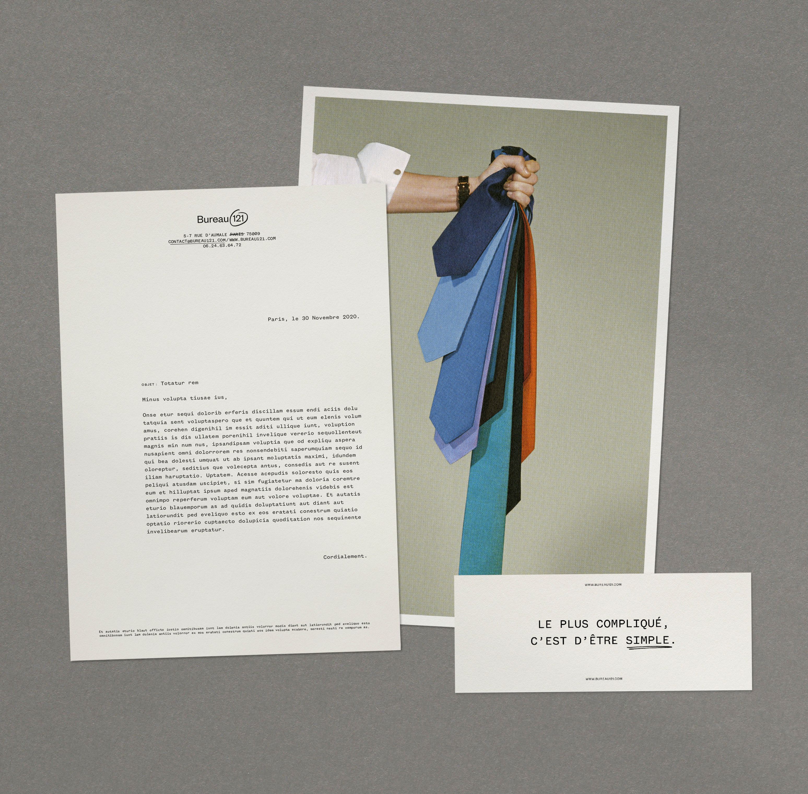 Supports pour l'agence Bureau 121 | © Studio Cent-Huit 2025