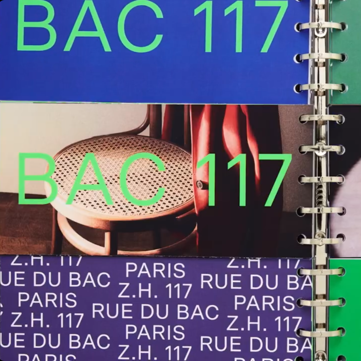 logotype Zara Home concept store 117 rue du Bac 75007 Paris | © Studio Cent-Huit 2025