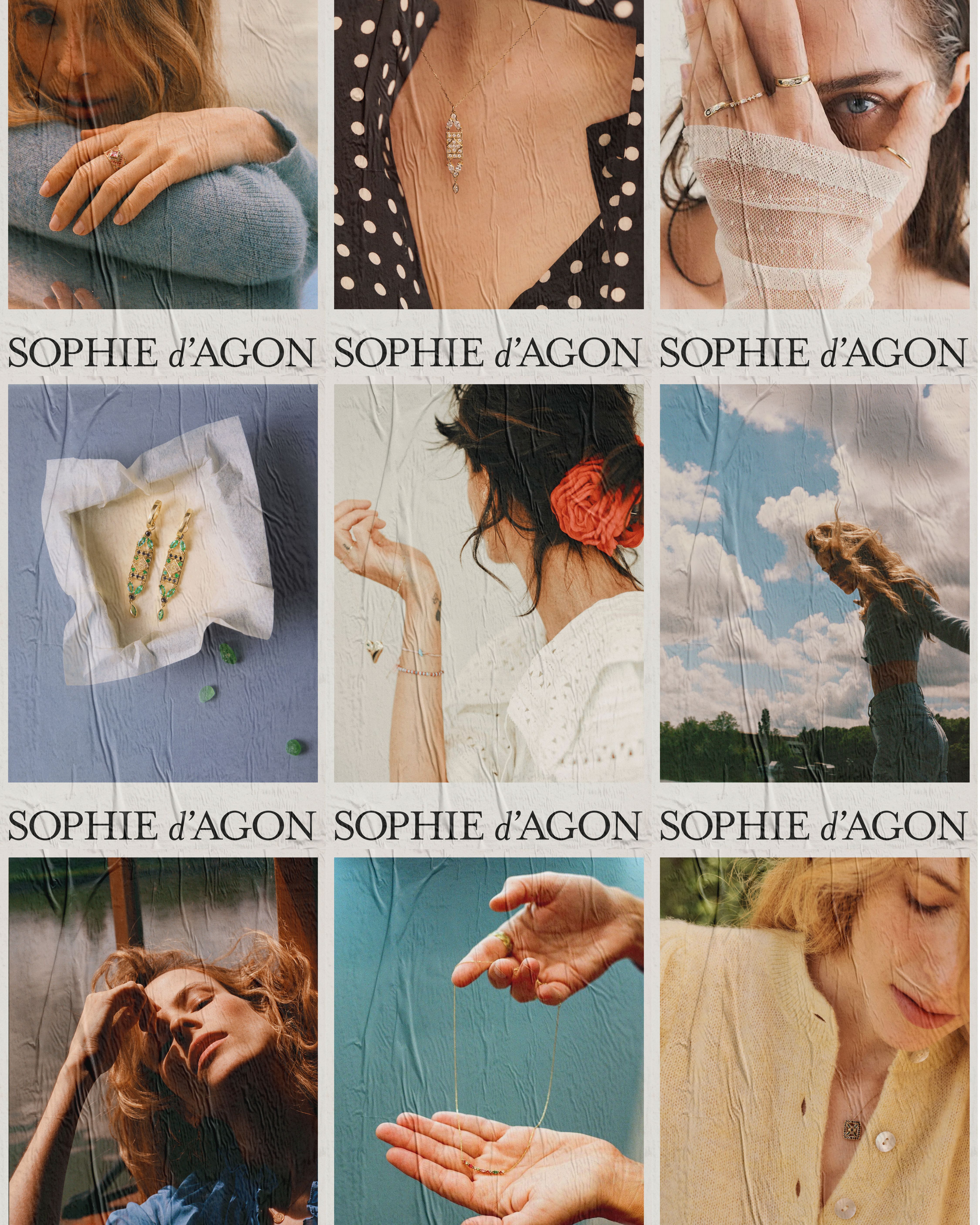 affichage Sophie d'Agon Joaillerie | © Studio Cent-Huit 2025