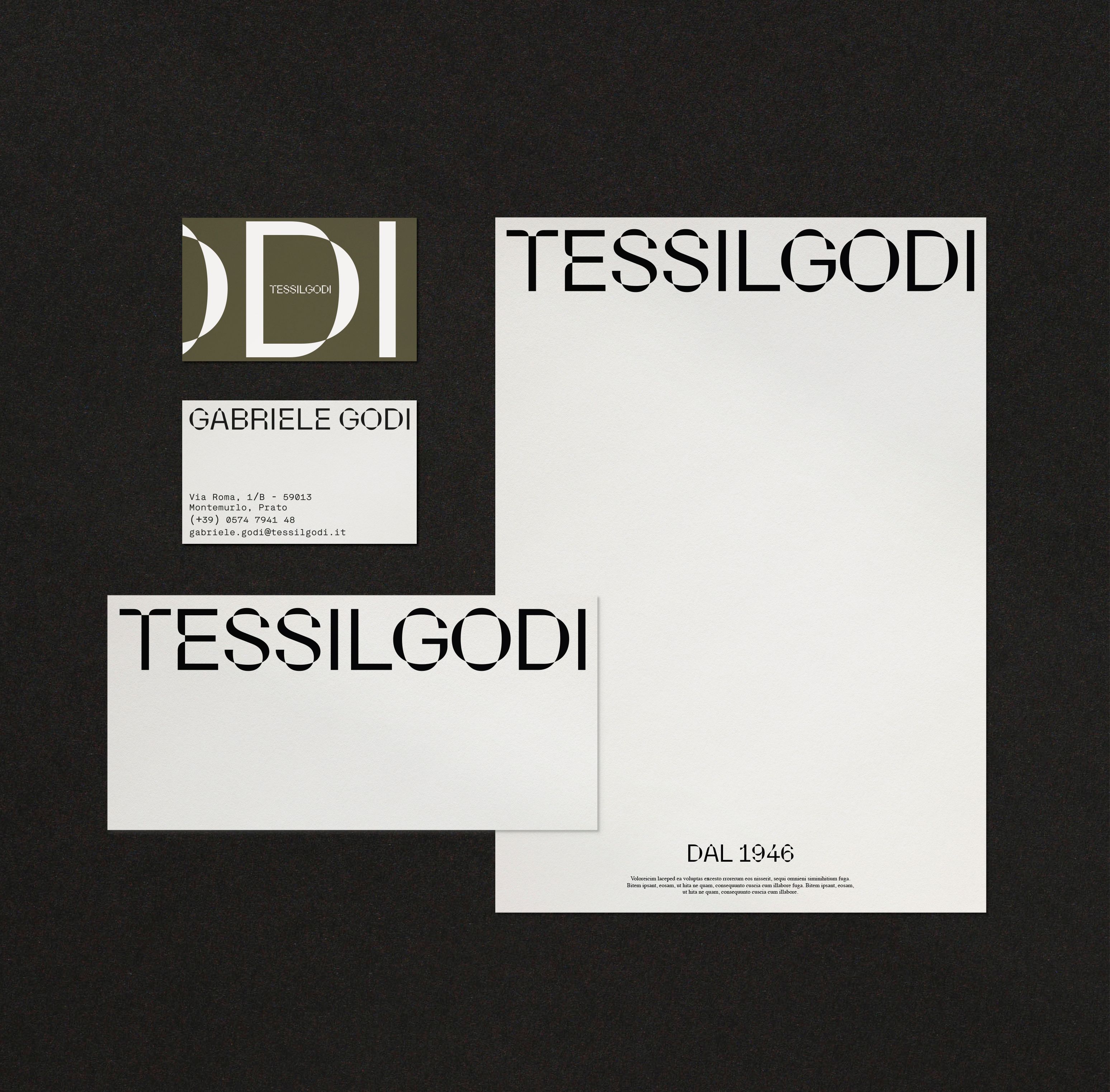 Papeterie pour Tessilgodi fabricant de tissus italien | © Studio Cent-Huit 2025