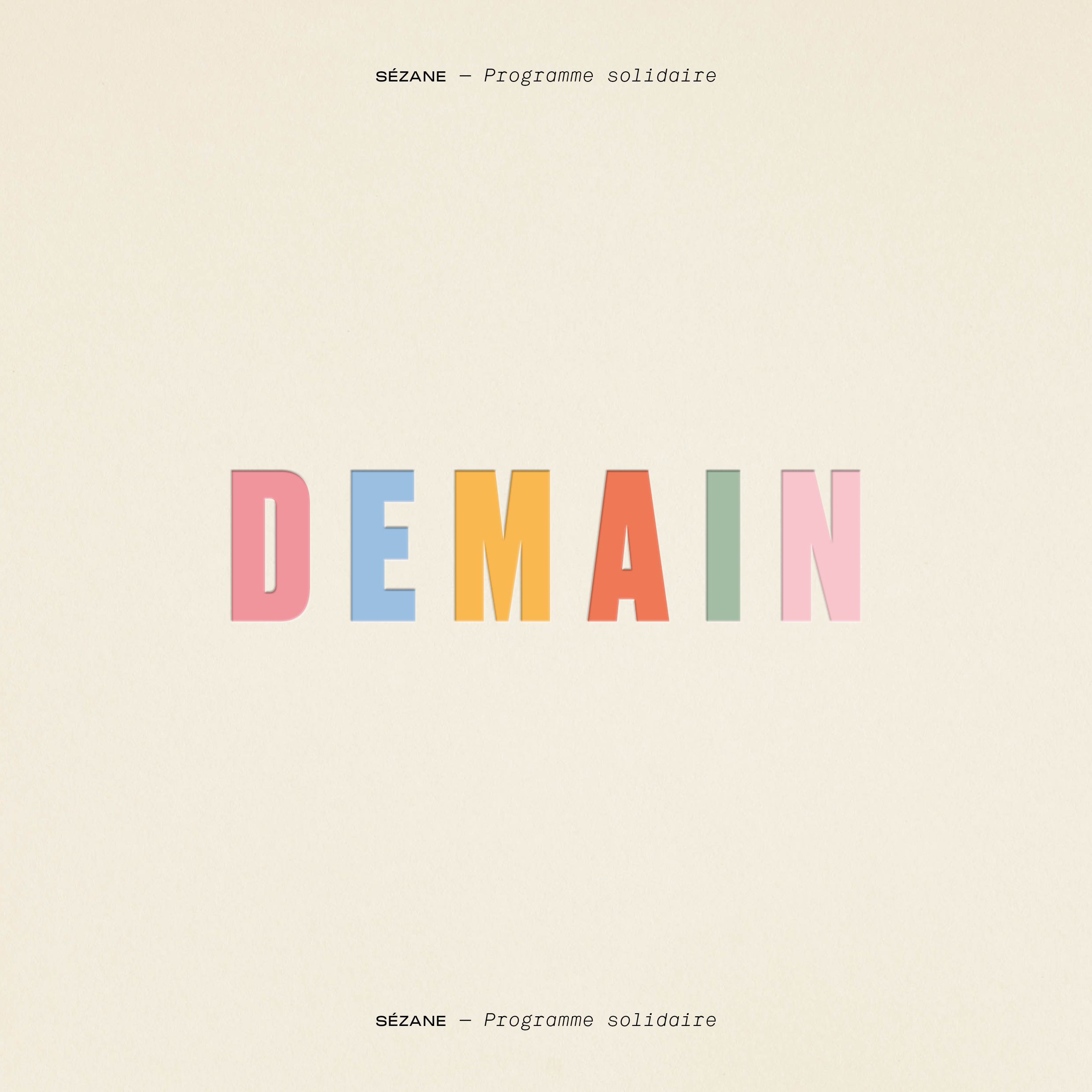 Logotype pour Demain | © Studio Cent-Huit 2025