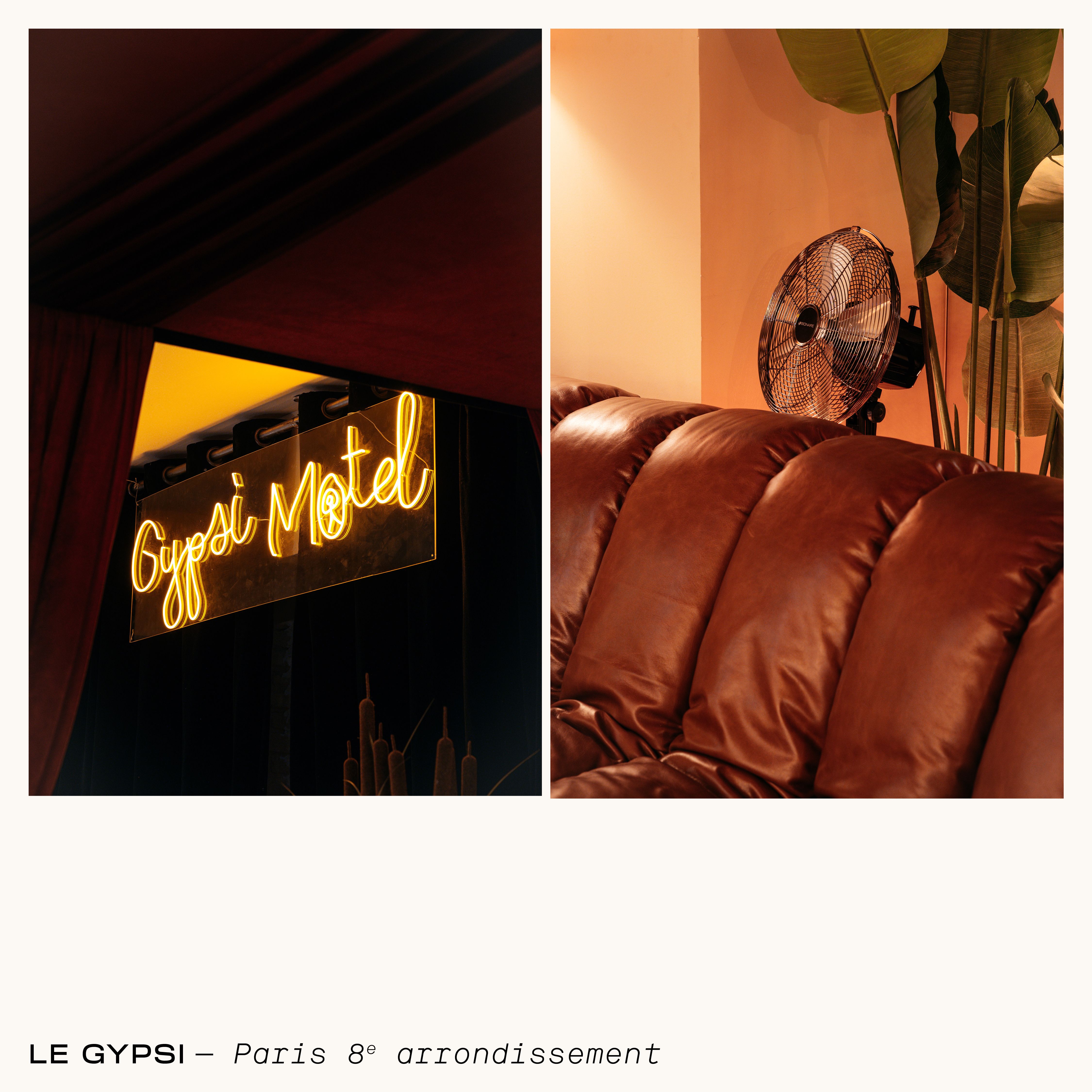 Photographie en diptyque pour le Gypsi lieu de Paris Society  | © Studio Cent-Huit 2025