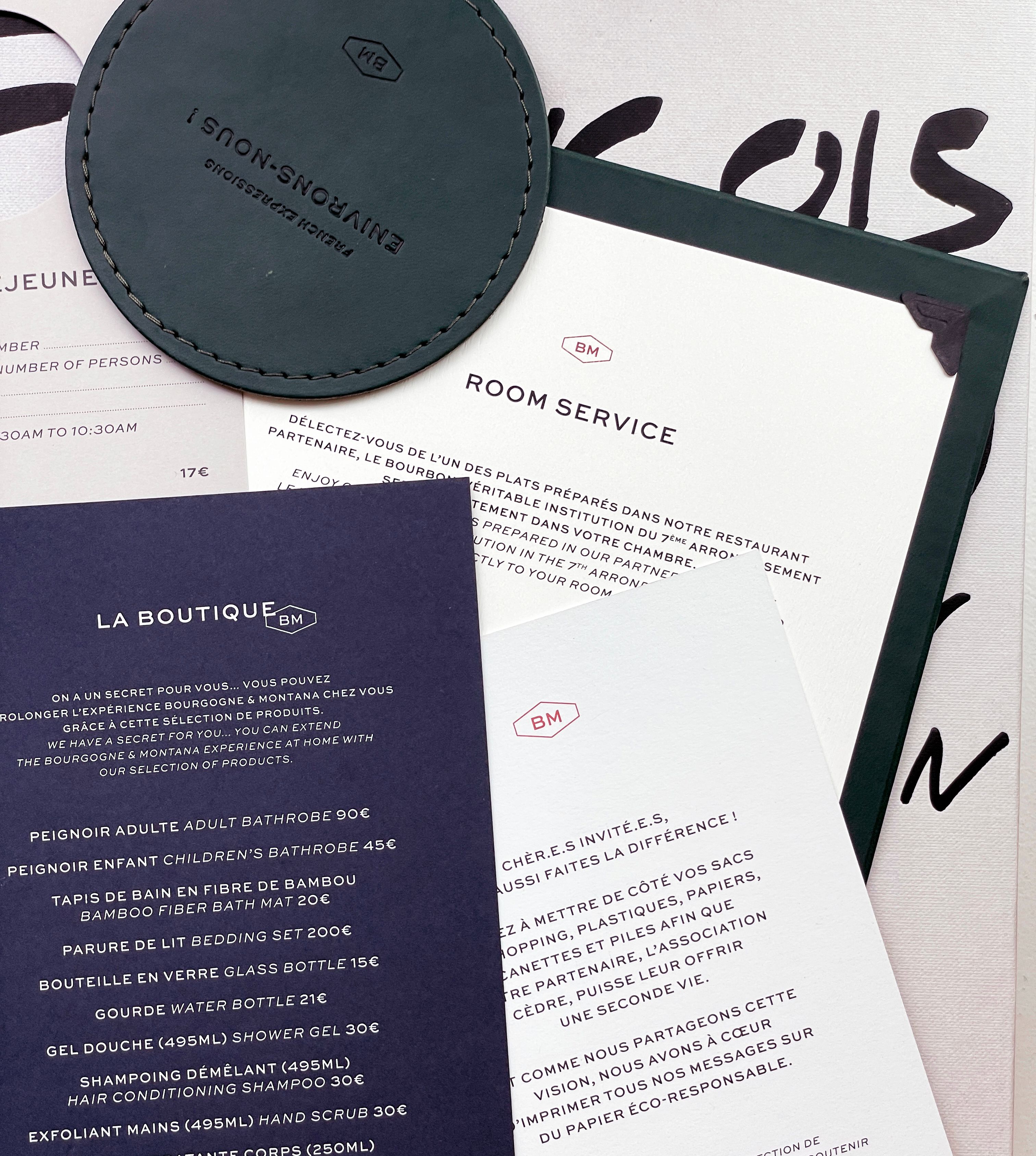 supports hôtel Bourgogne et Montana Paris 7e arrondissement | © Studio Cent-Huit 2025