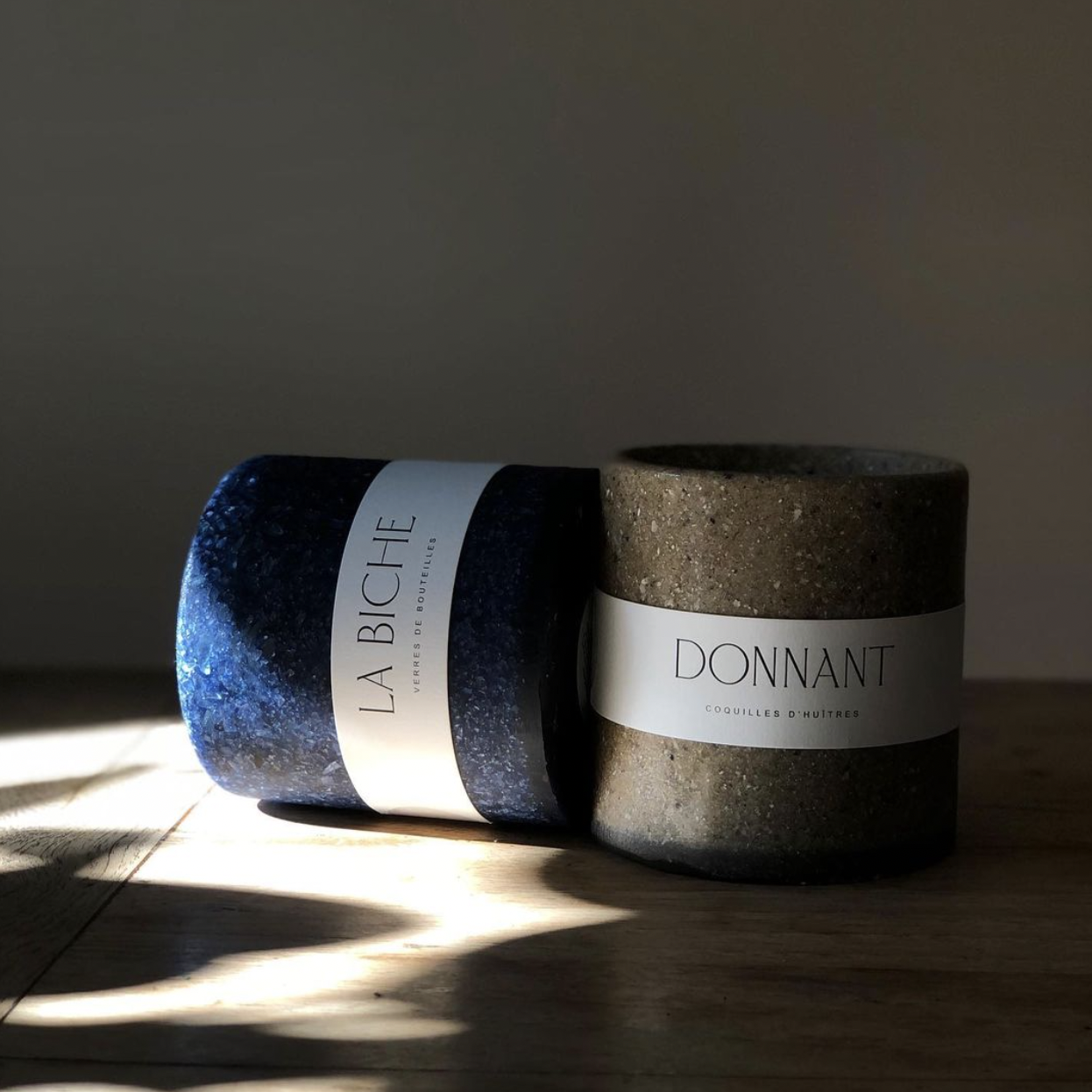 Bougie Sonj Belle-île contenant recyclé | © Studio Cent-Huit 2025