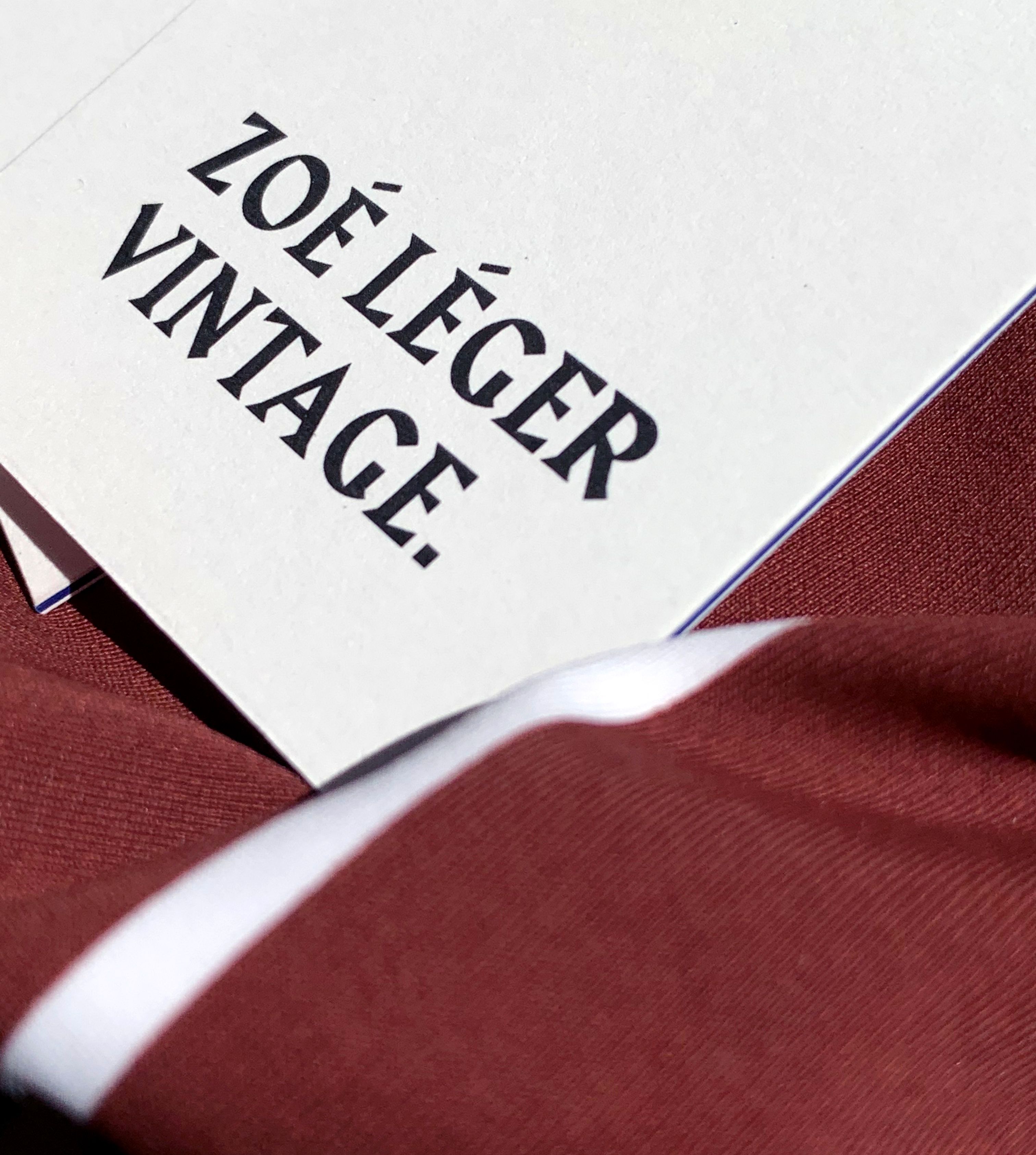 Étiquette ZLV | © Studio Cent-Huit 2025