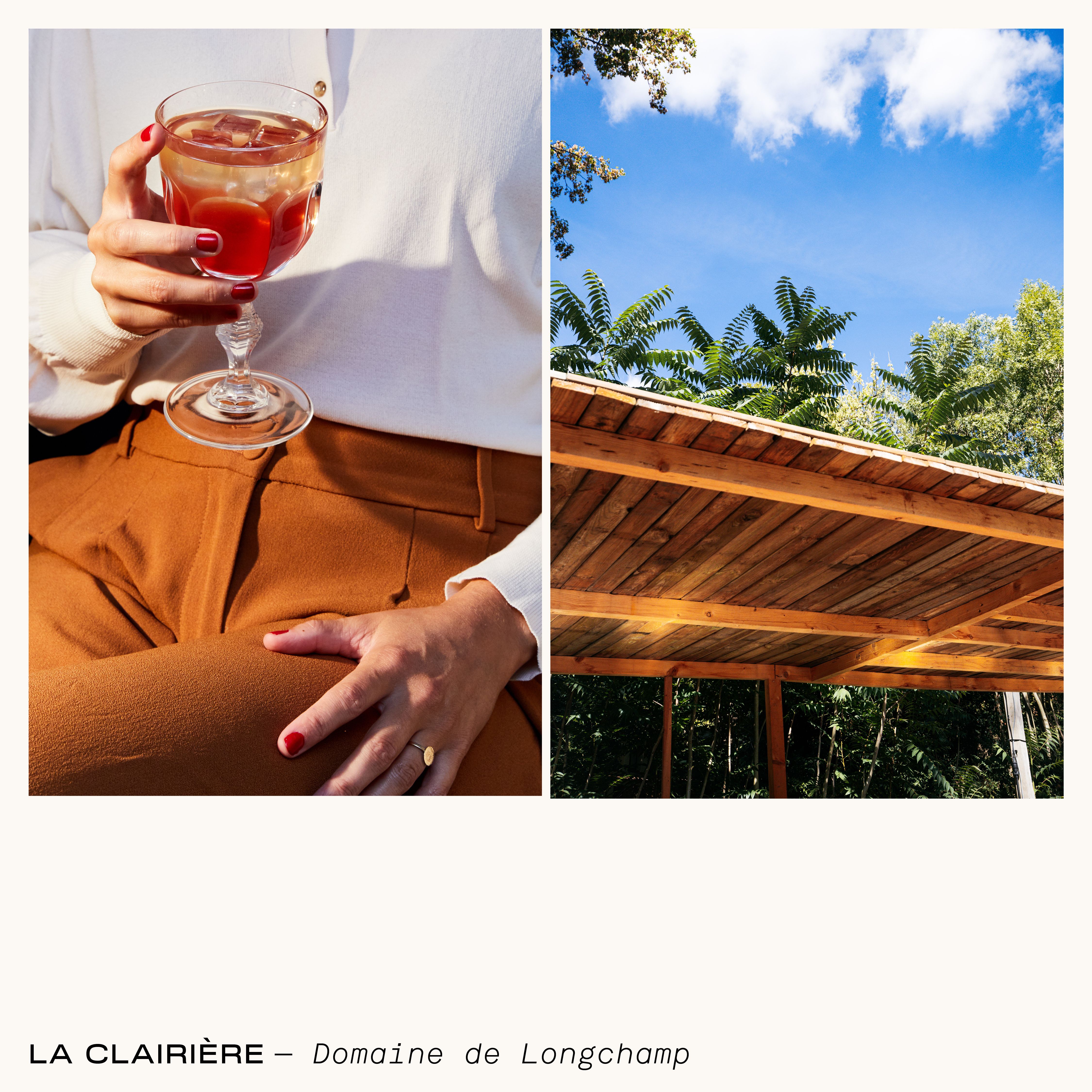 Photographie en diptyque pour la Clairière lieu de Paris Society  | © Studio Cent-Huit 2025