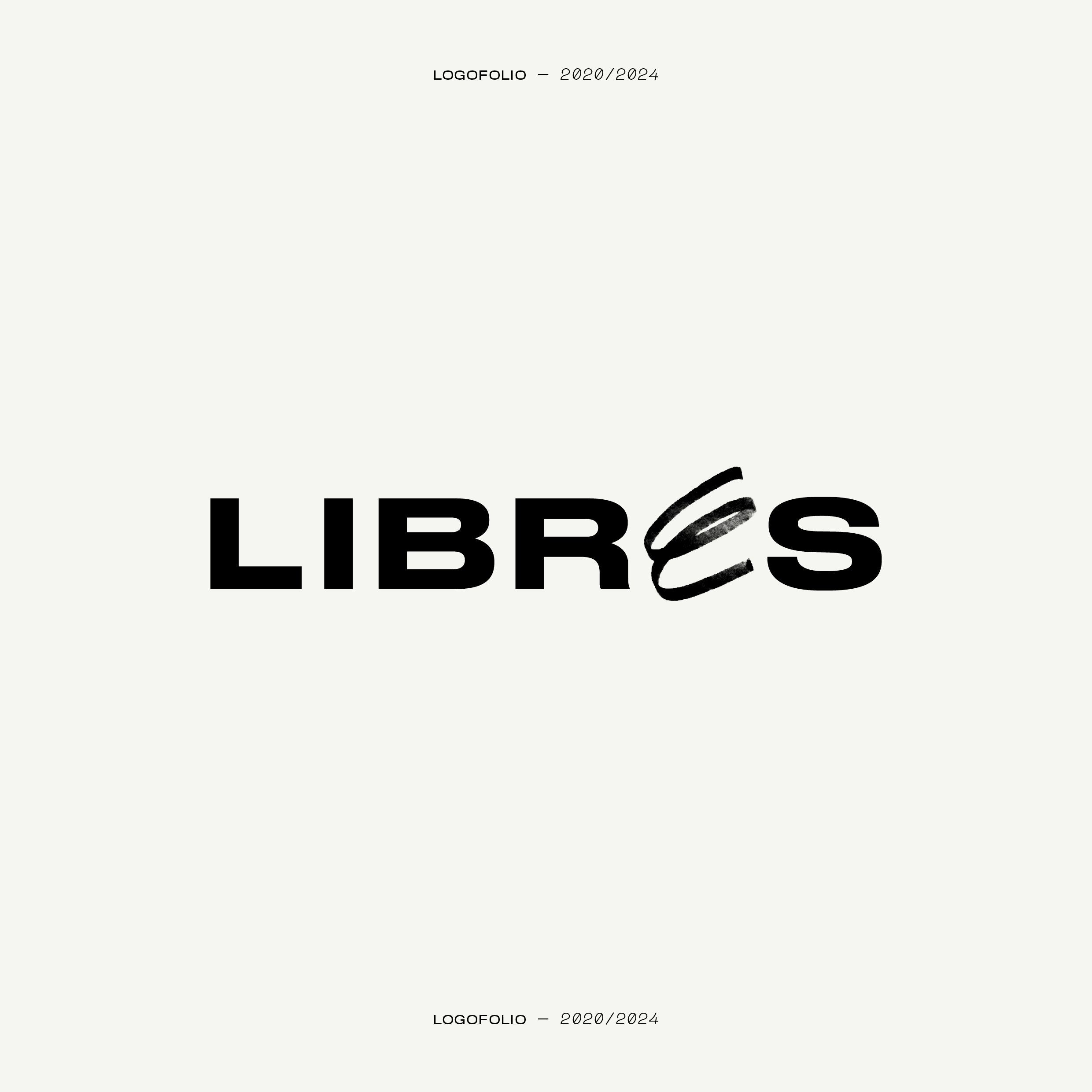 Logotype pour Libres | © Studio Cent-Huit 2025