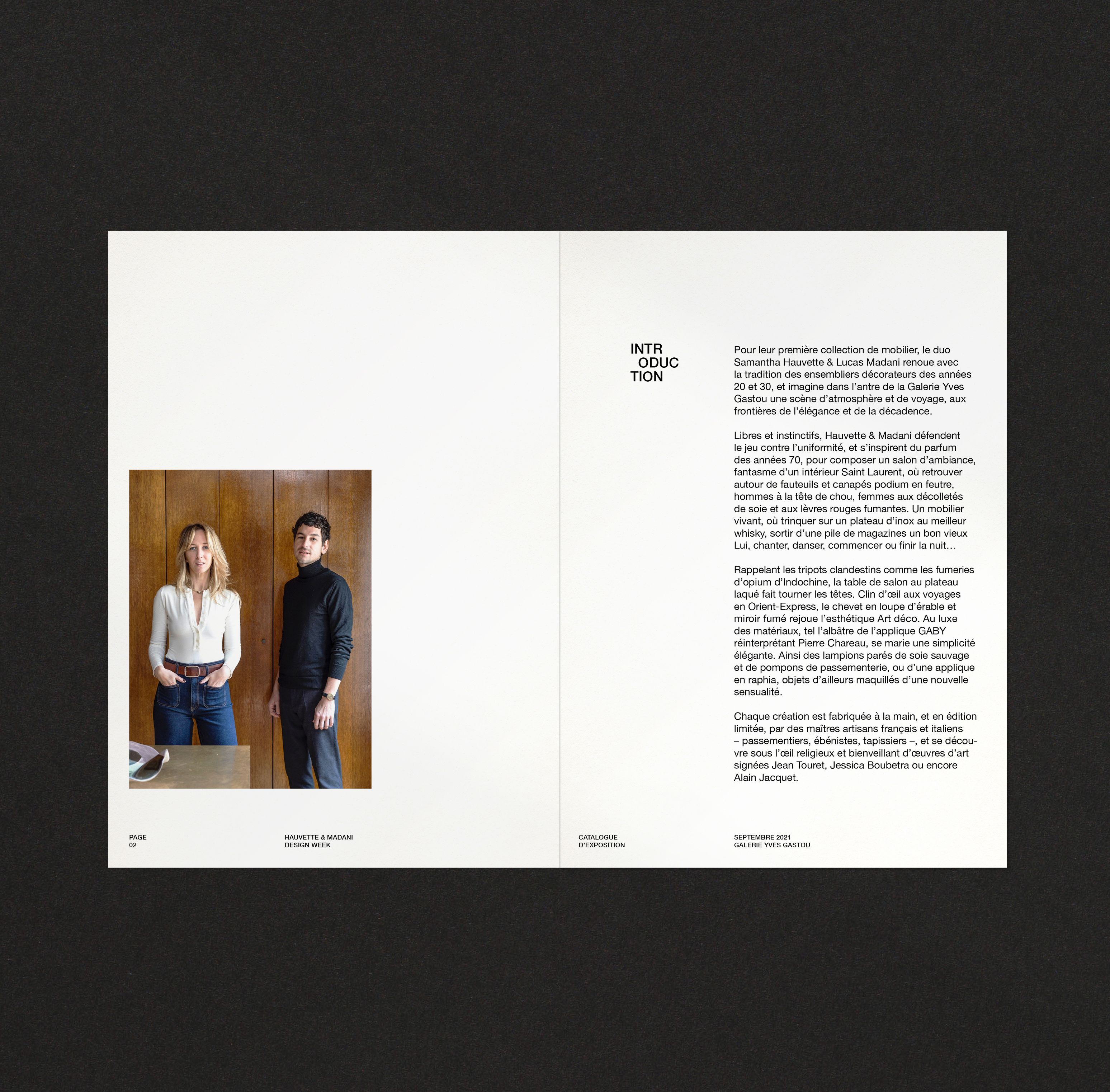 Catalogue collection Amuse Bouche de Hauvette et Madani | © Studio Cent-Huit 2025