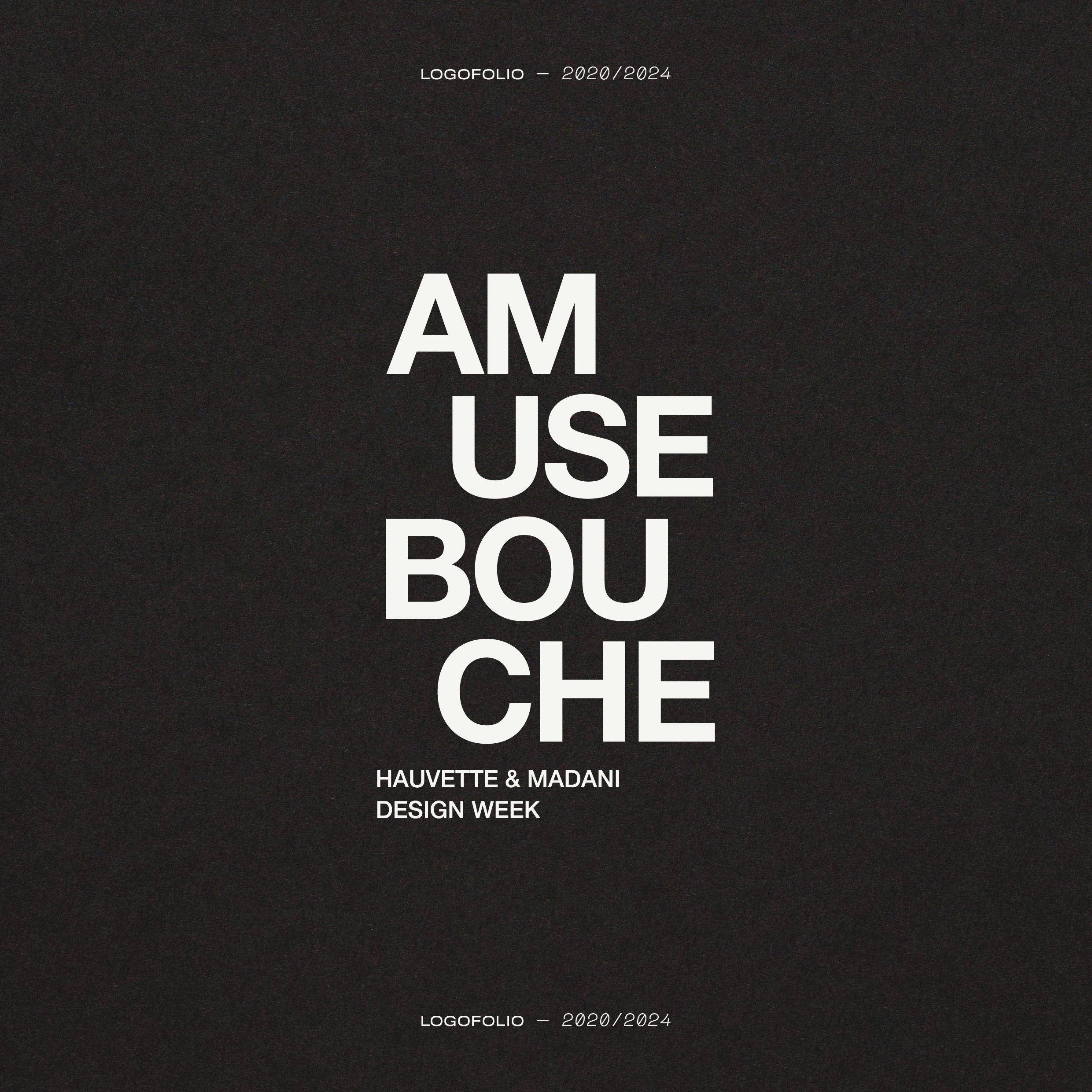 Logotype pour Amuse Bouche | © Studio Cent-Huit 2025