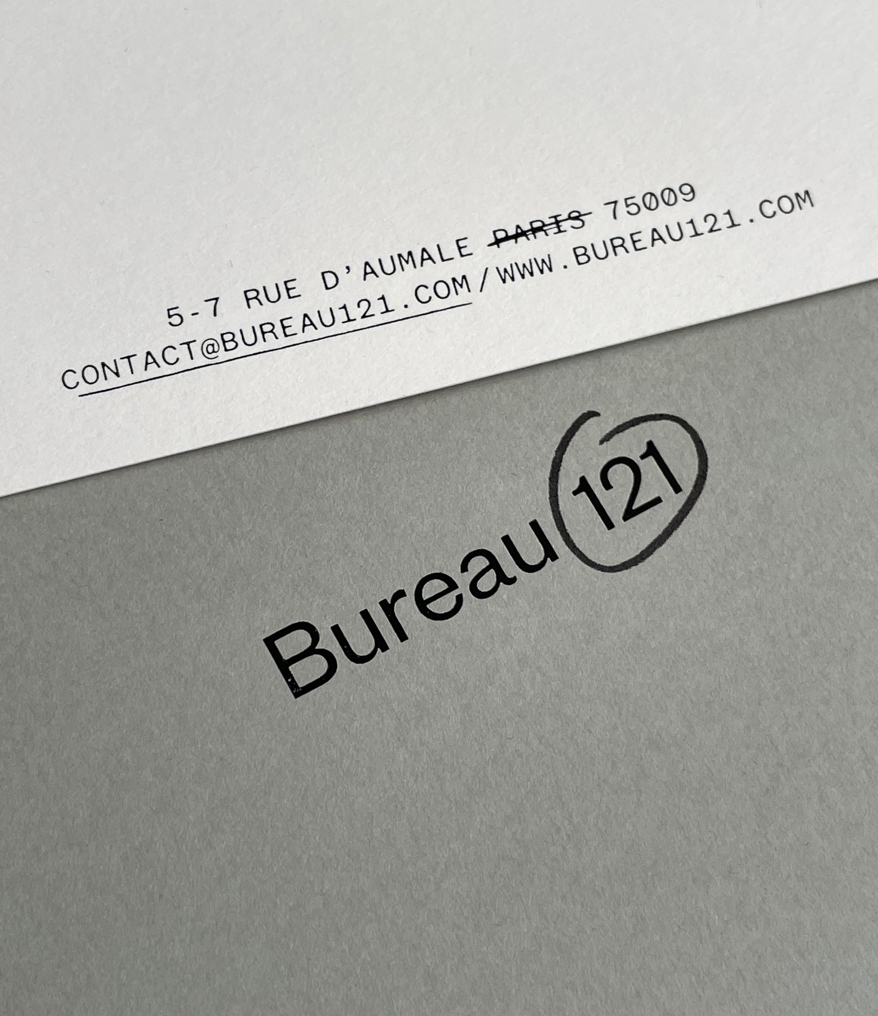 Supports pour l'agence Bureau 121 | © Studio Cent-Huit 2025