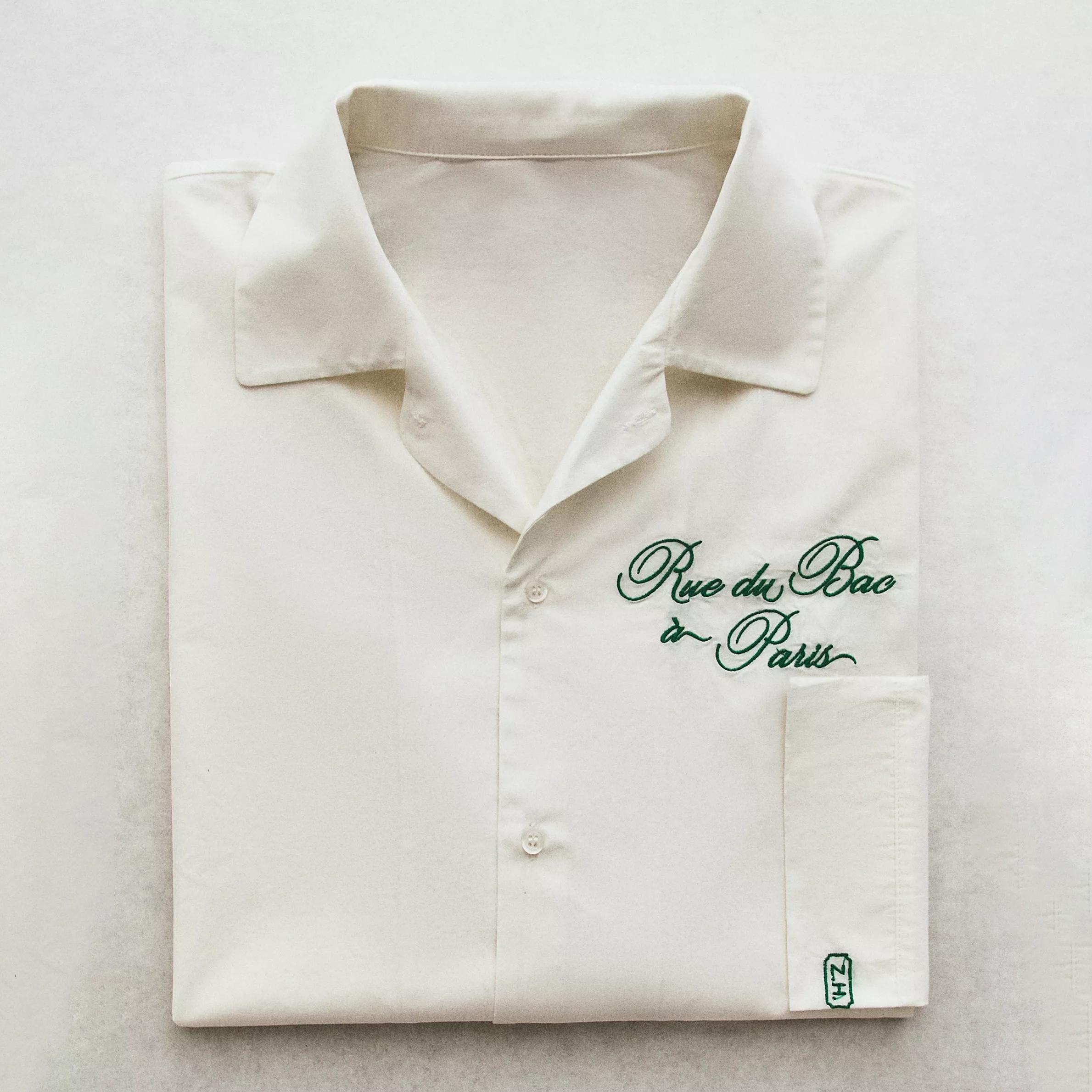 chemise pour Zara Home 117 rue du Bac à Paris | © Studio Cent-Huit 2025