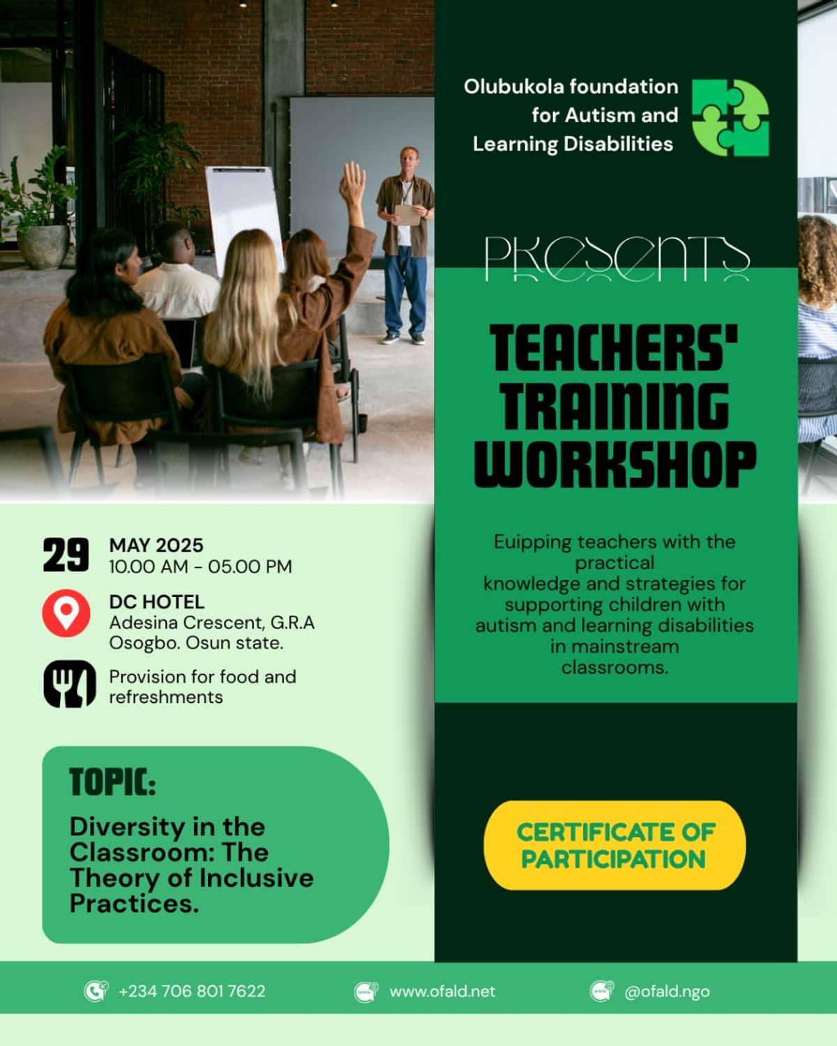 Diversity in the classroom; a theory of inclusive practice