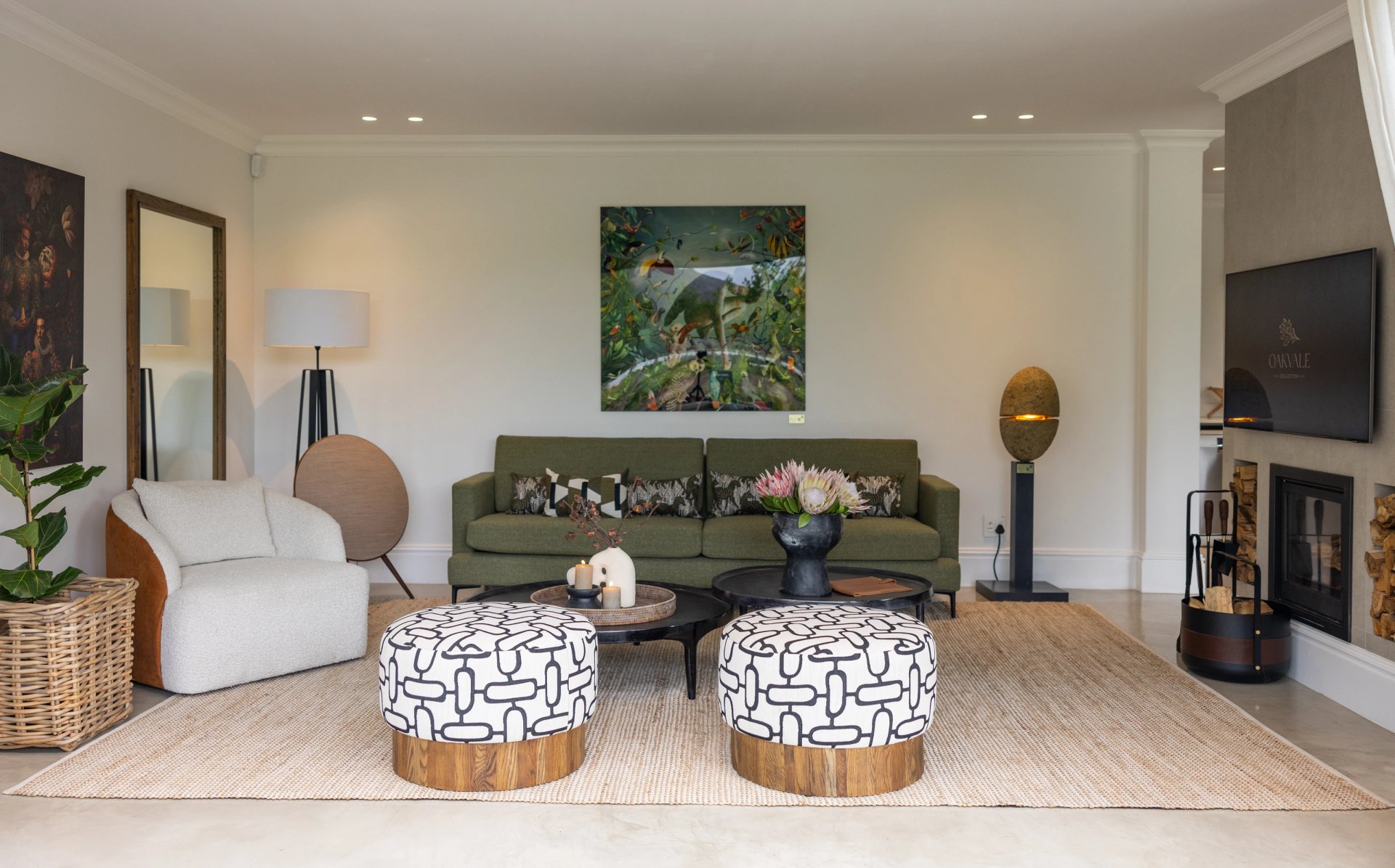 Vineyard Villa living room