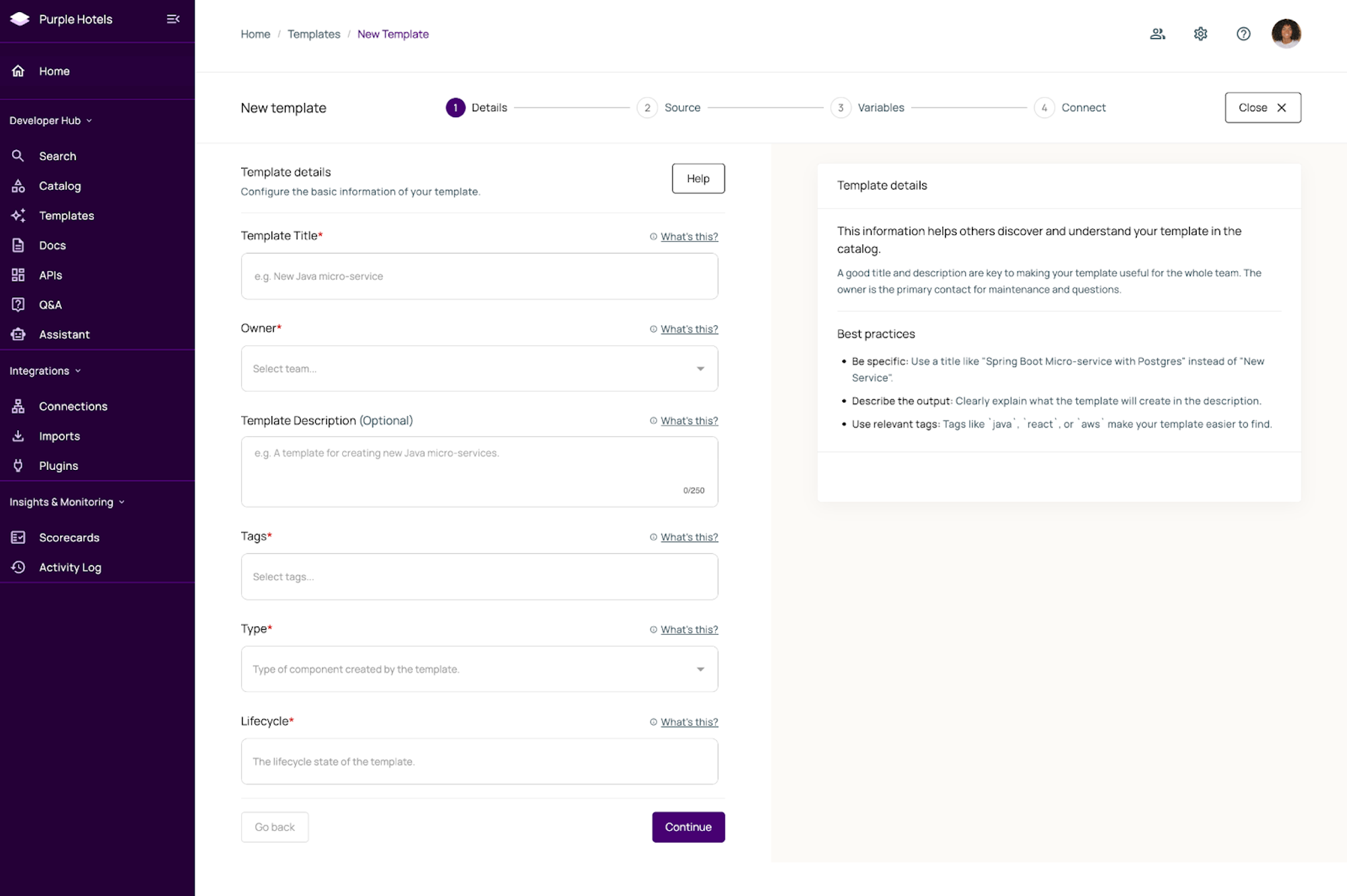 Venue.sh: Easily create golden templates