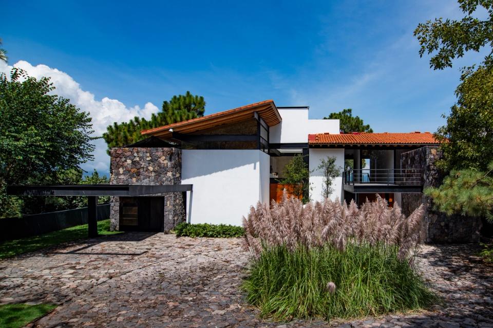Fachada de casa 3 y 4