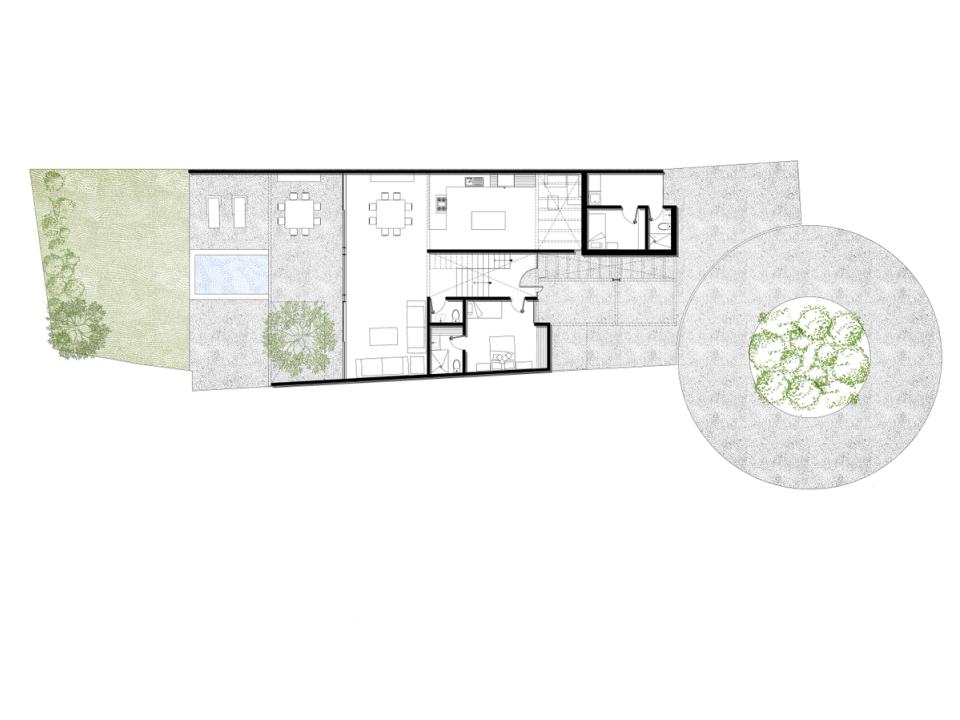 Planta baja casa 4