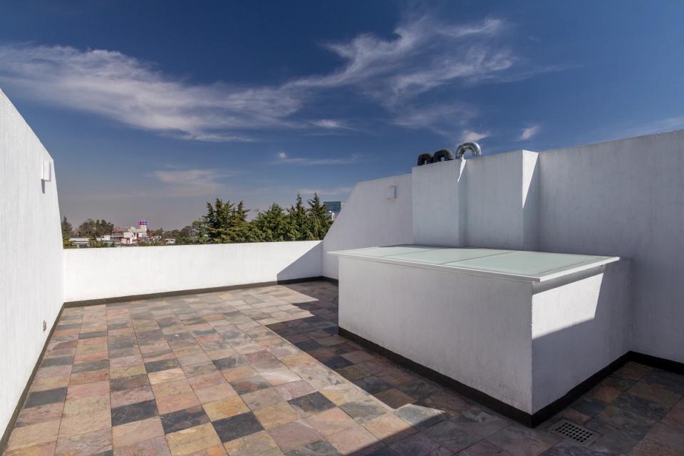 Roof Garden von vista a la ciudad