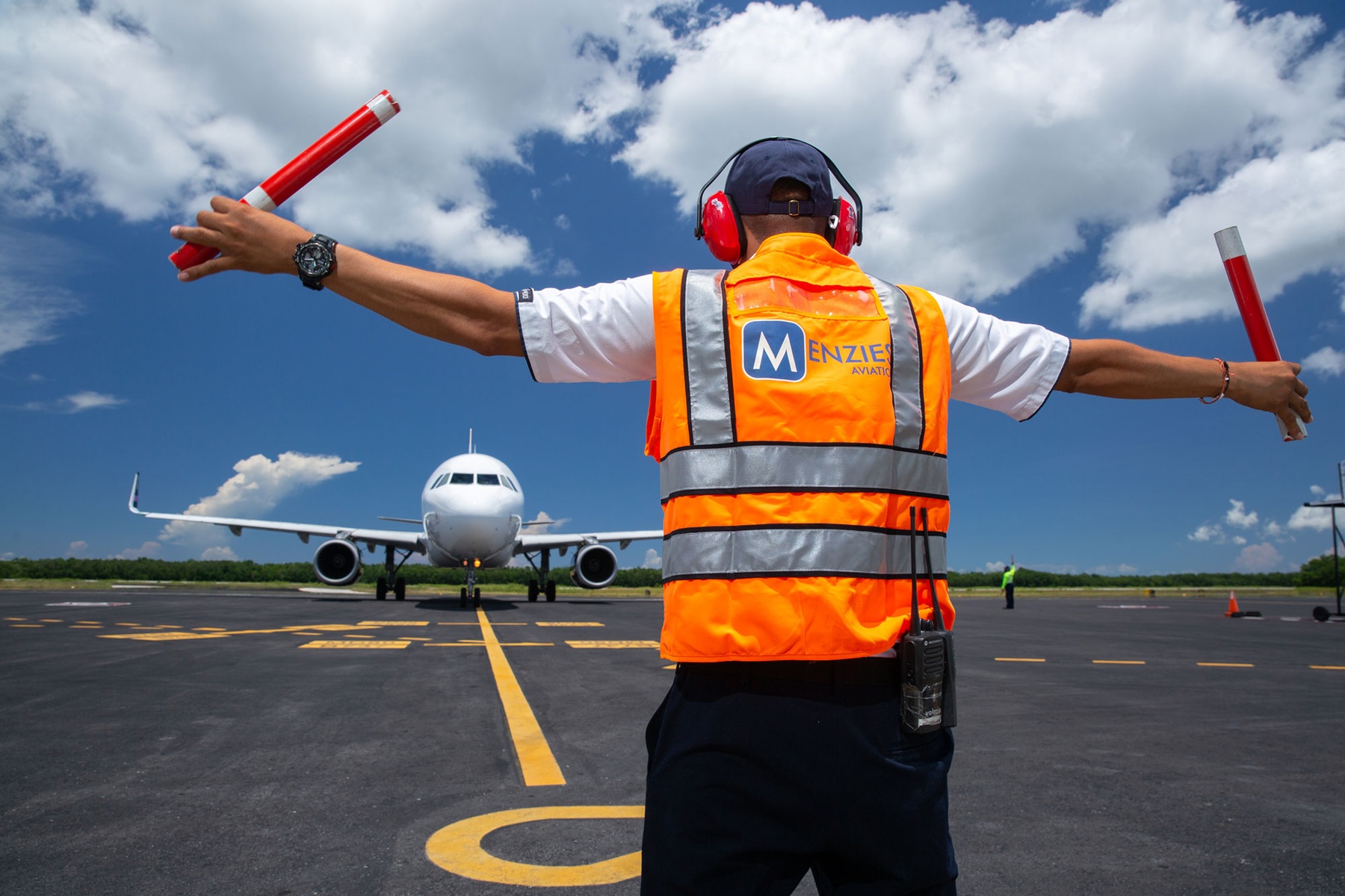 Airport operations and aviation engineering context