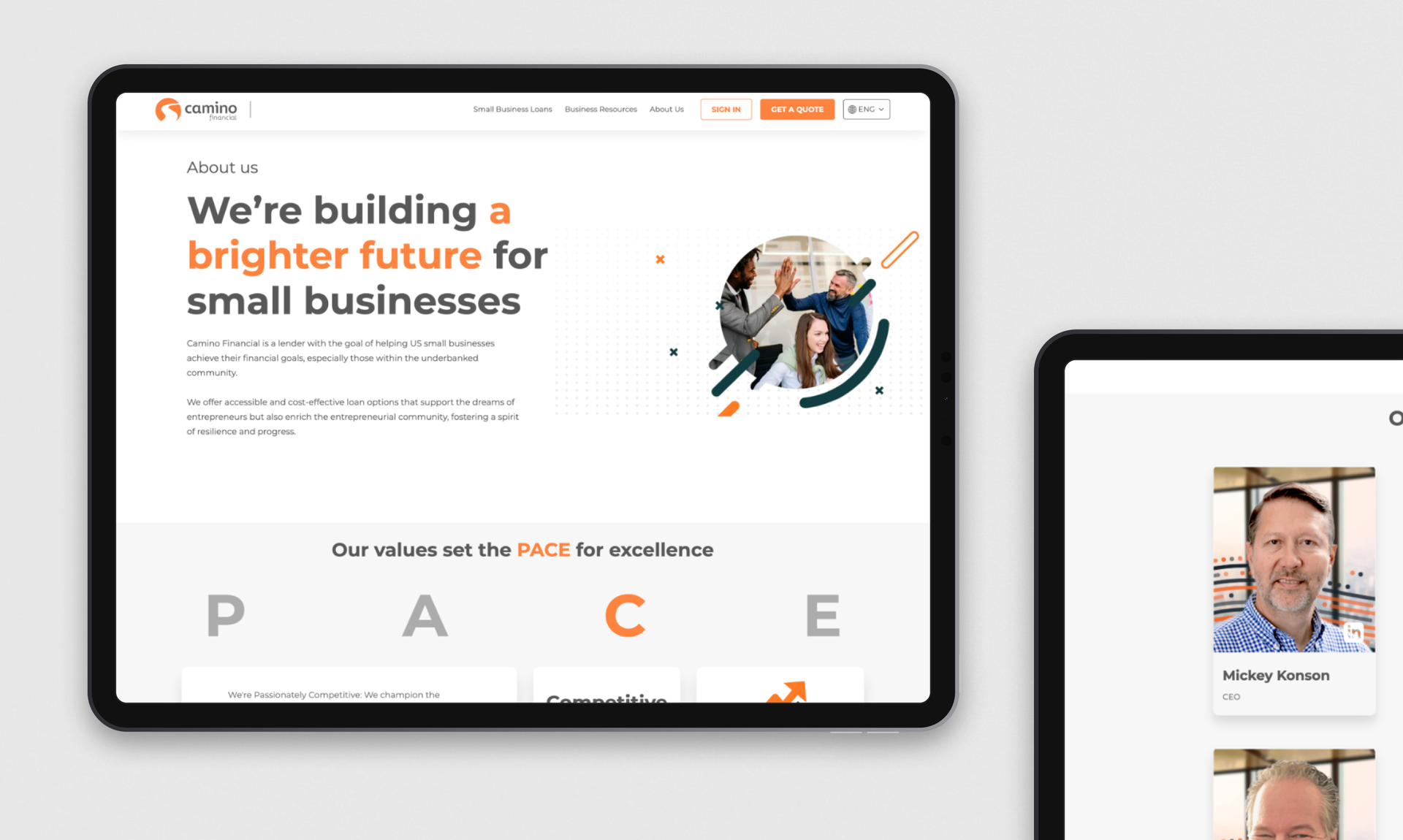 Modernizing Camino Financial