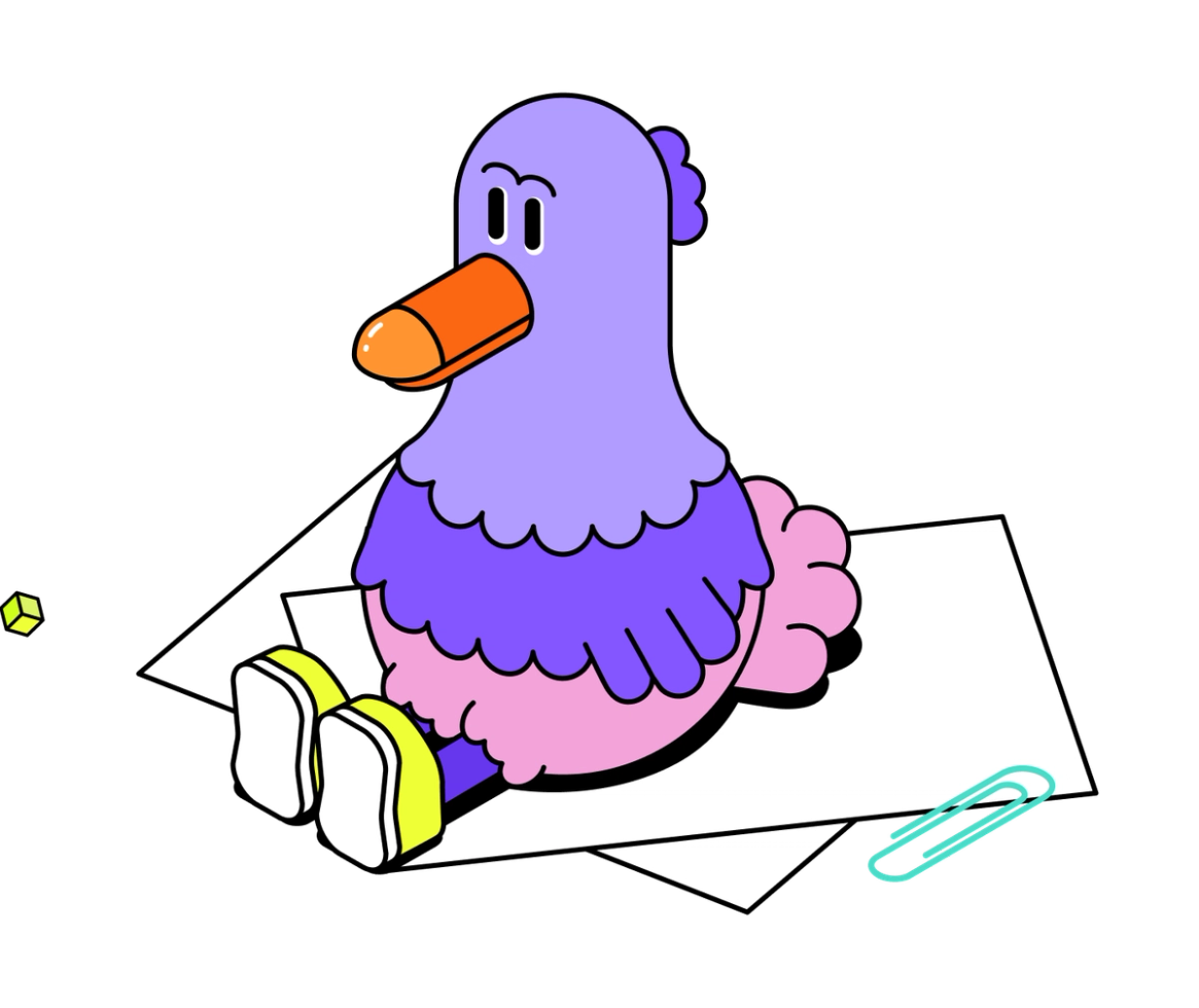 Neobrutalism Illustrations for Dodonut