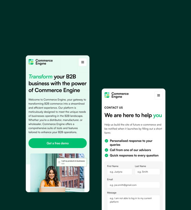 Brand and Website Design for a Headless Commerce Platform