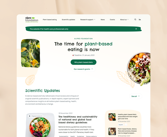 Strengthening the authority of the Alpro Foundation