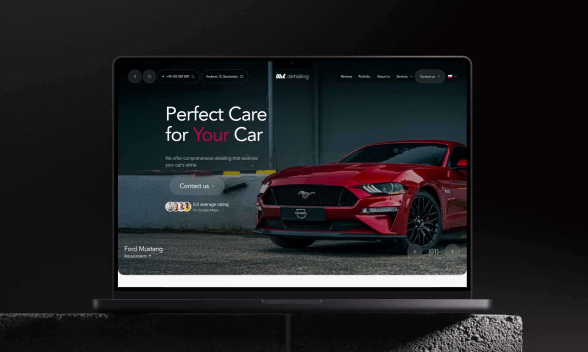 Building a Manageable Website for a Local Auto Detailing Business