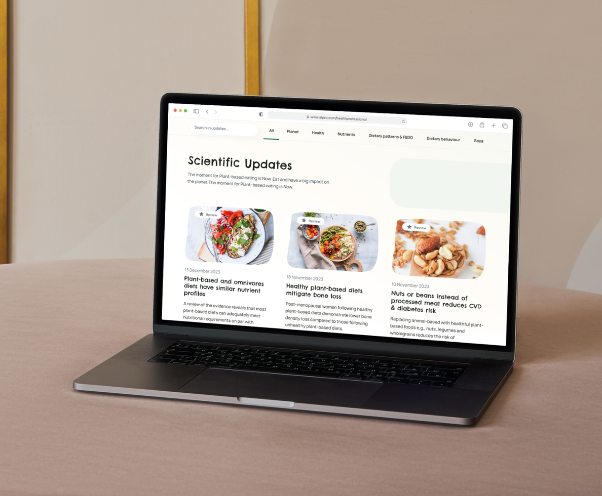 Revamping Alpro Health Professionals