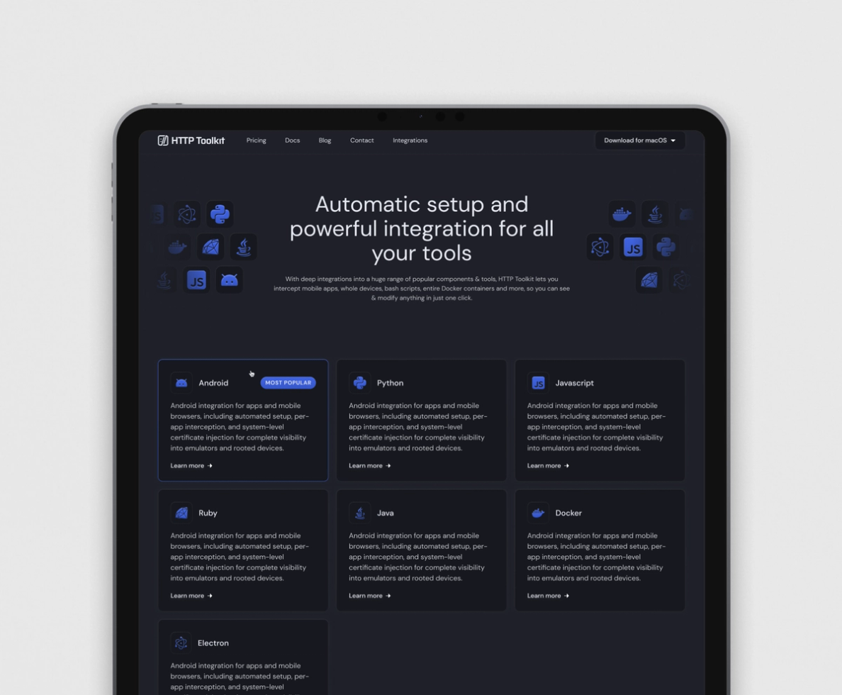 Rebranding HTTP Toolkit and Upgrading Their Website Stack