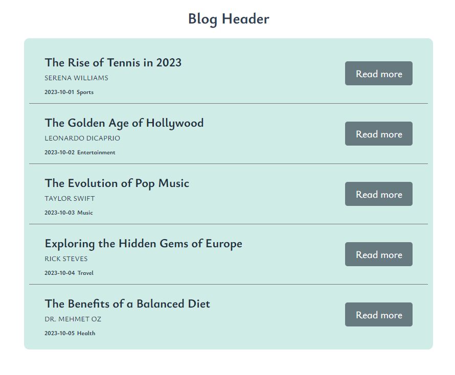 Building a dynamic pagination component with Next.js and Strapi - Bejamas