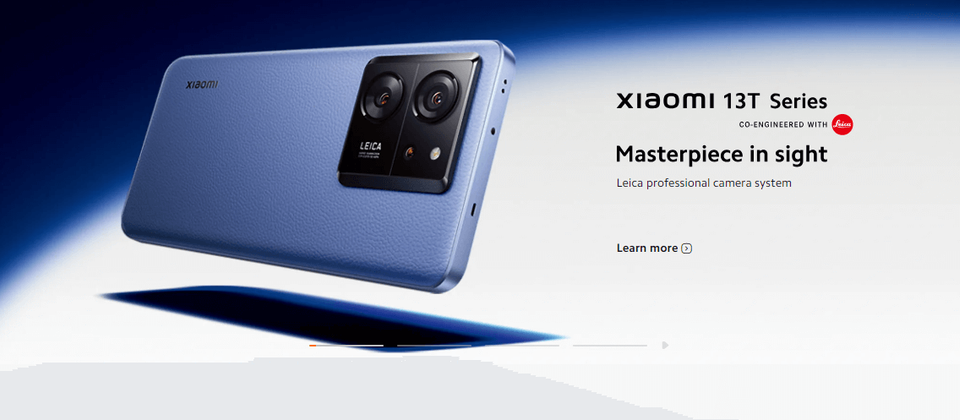 Xiaomi homepage