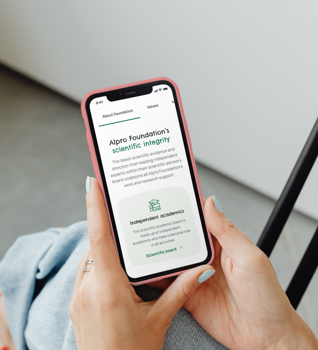 Strengthening the authority of the Alpro Foundation