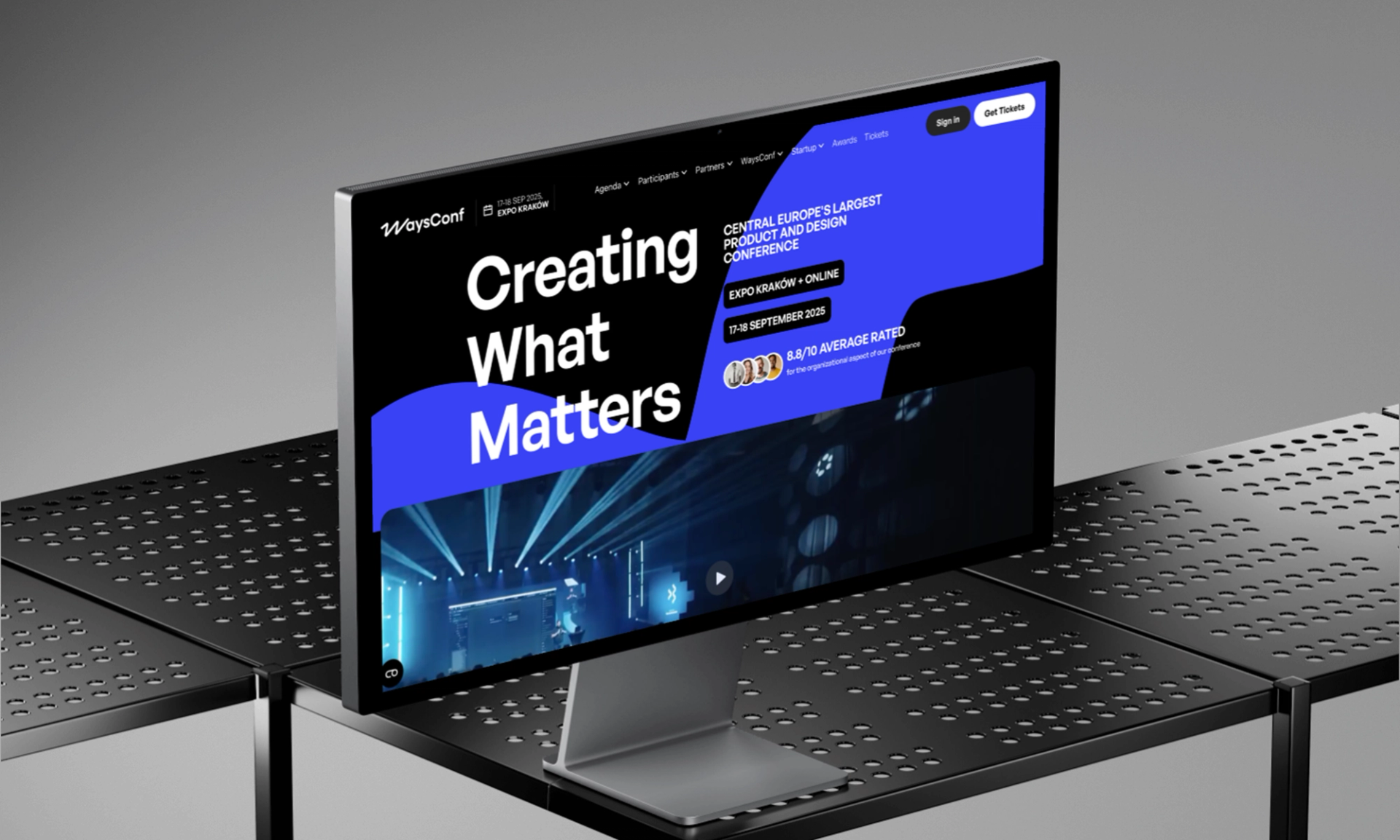 Designing and Building a Webflow Site for a Creative Tech Conference