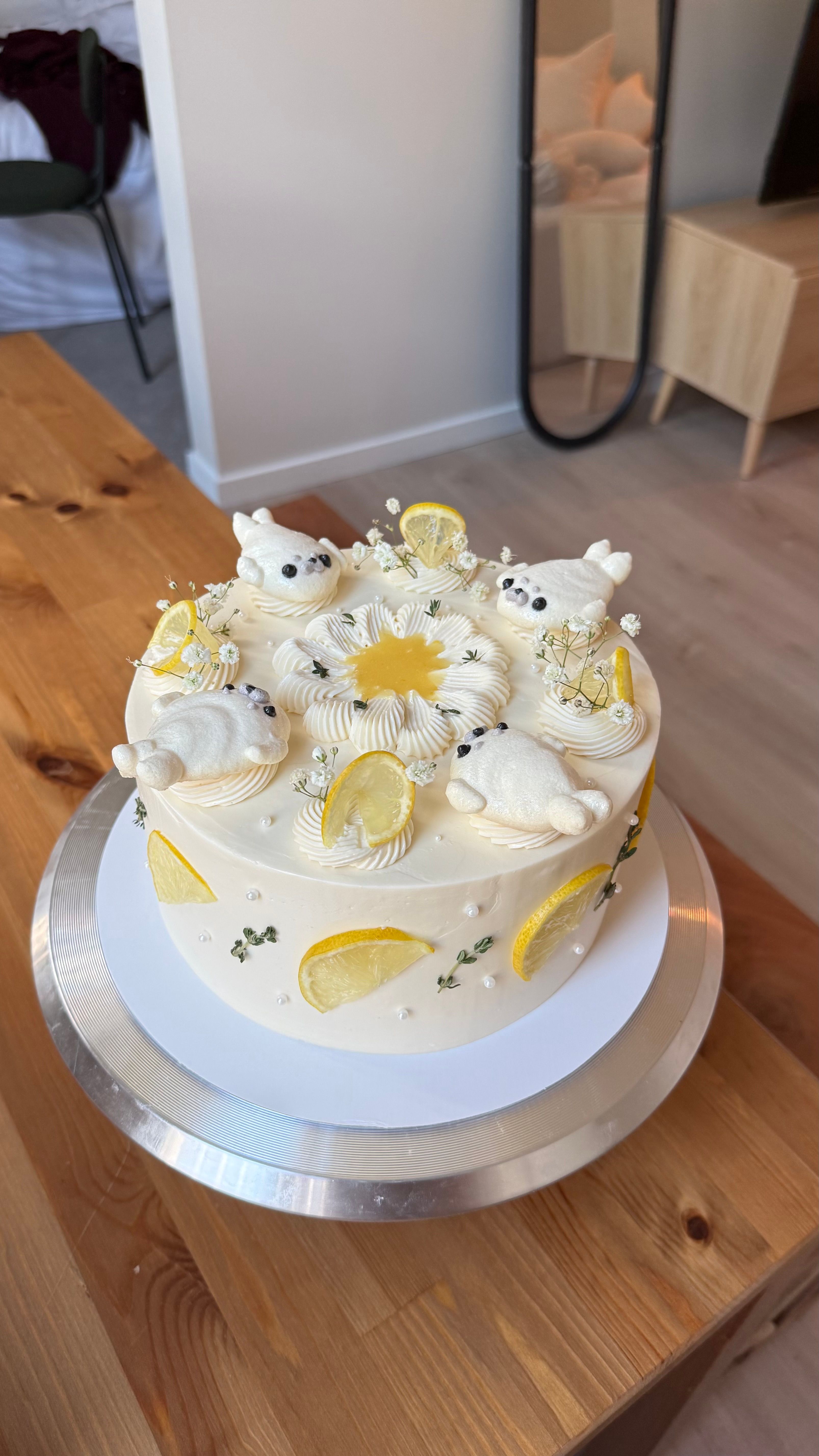 8” 3-Layered Cake