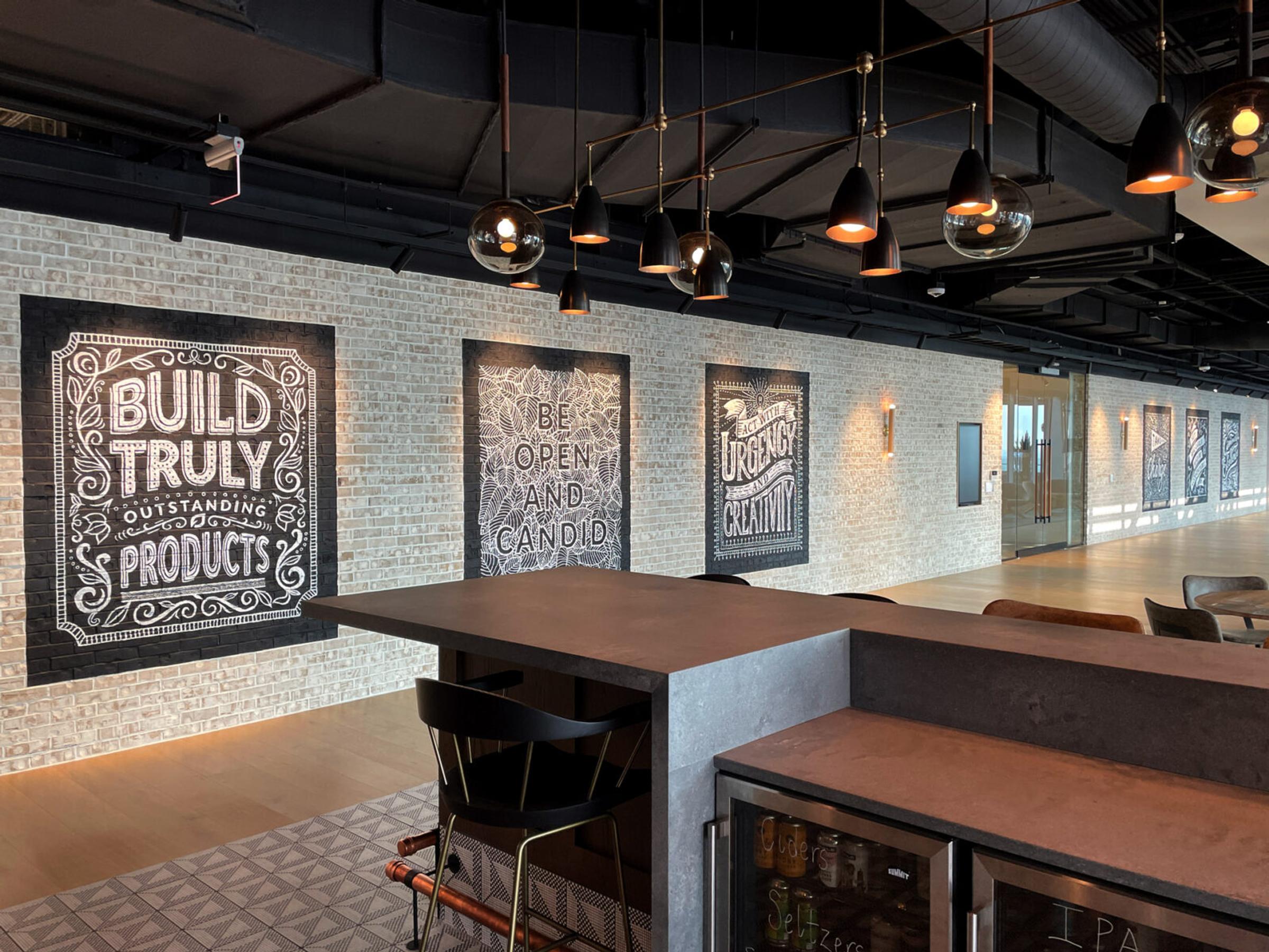 LendingTree headquarters mural