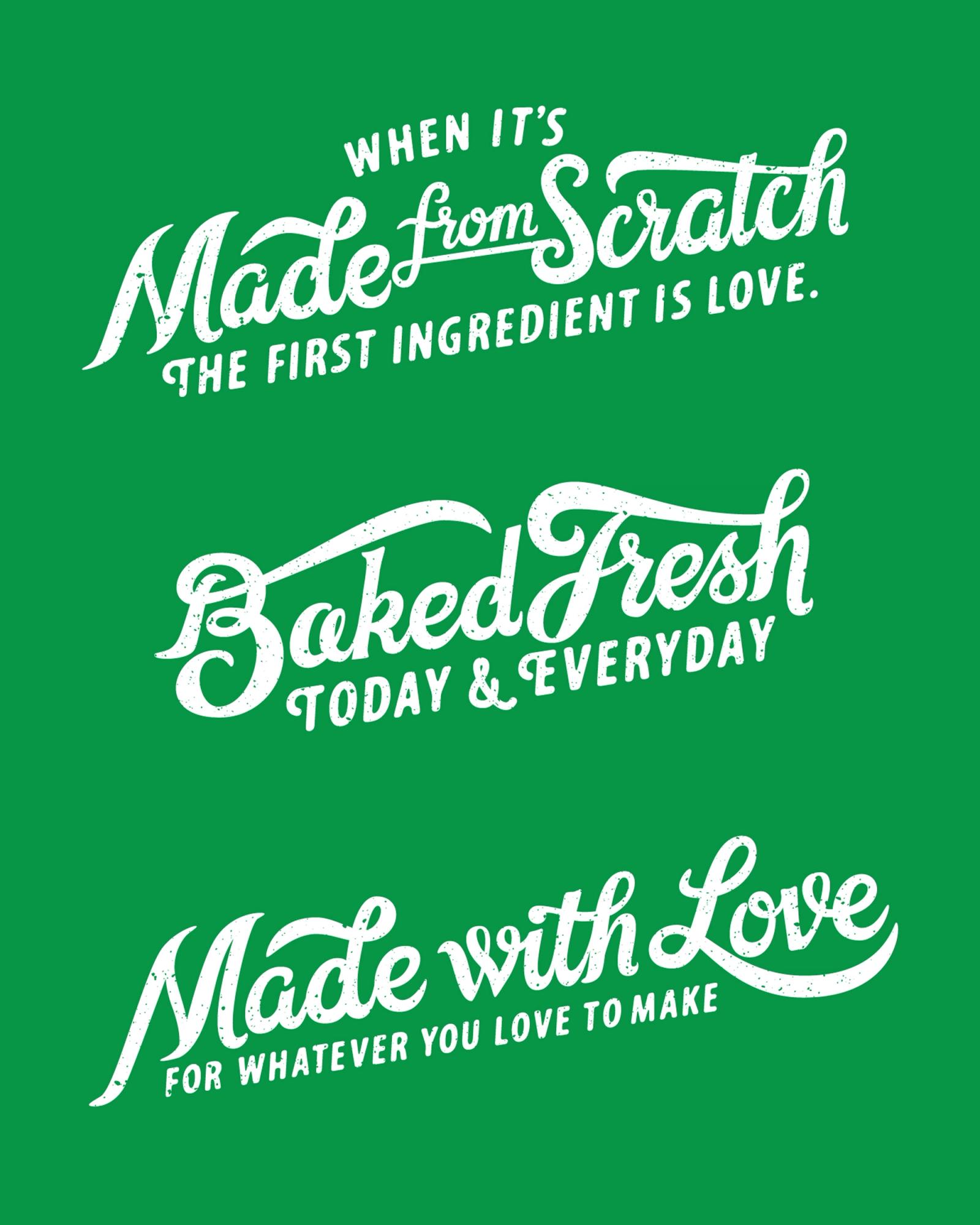 Refined Publix hand-lettering lockups in vector