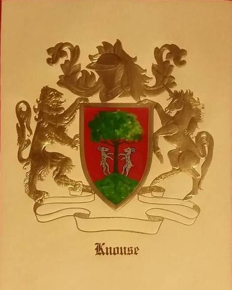 The Knouse family crest