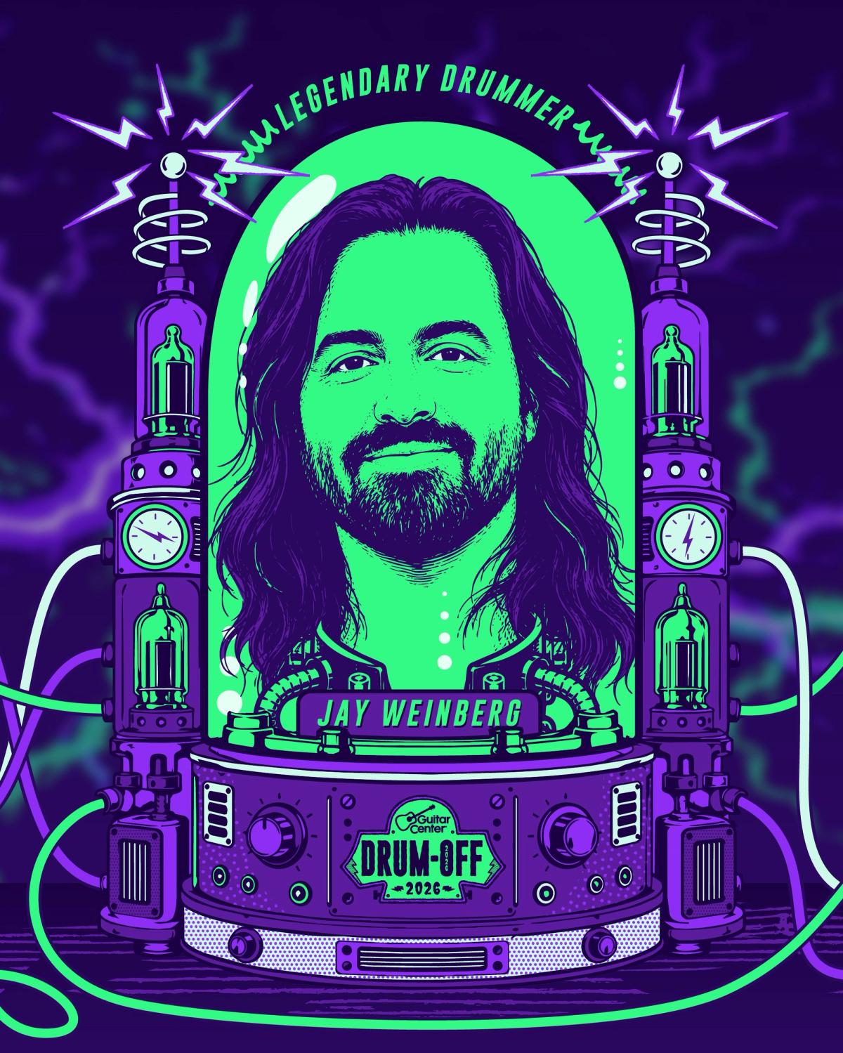 Meet Your Judges card: Jay Weinberg