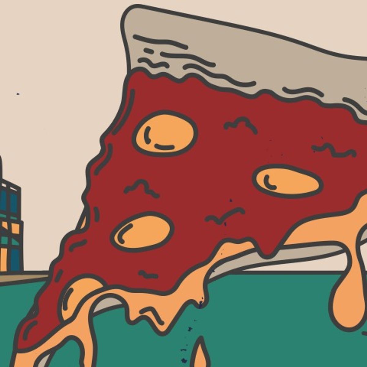 Illinois deep dish, detail