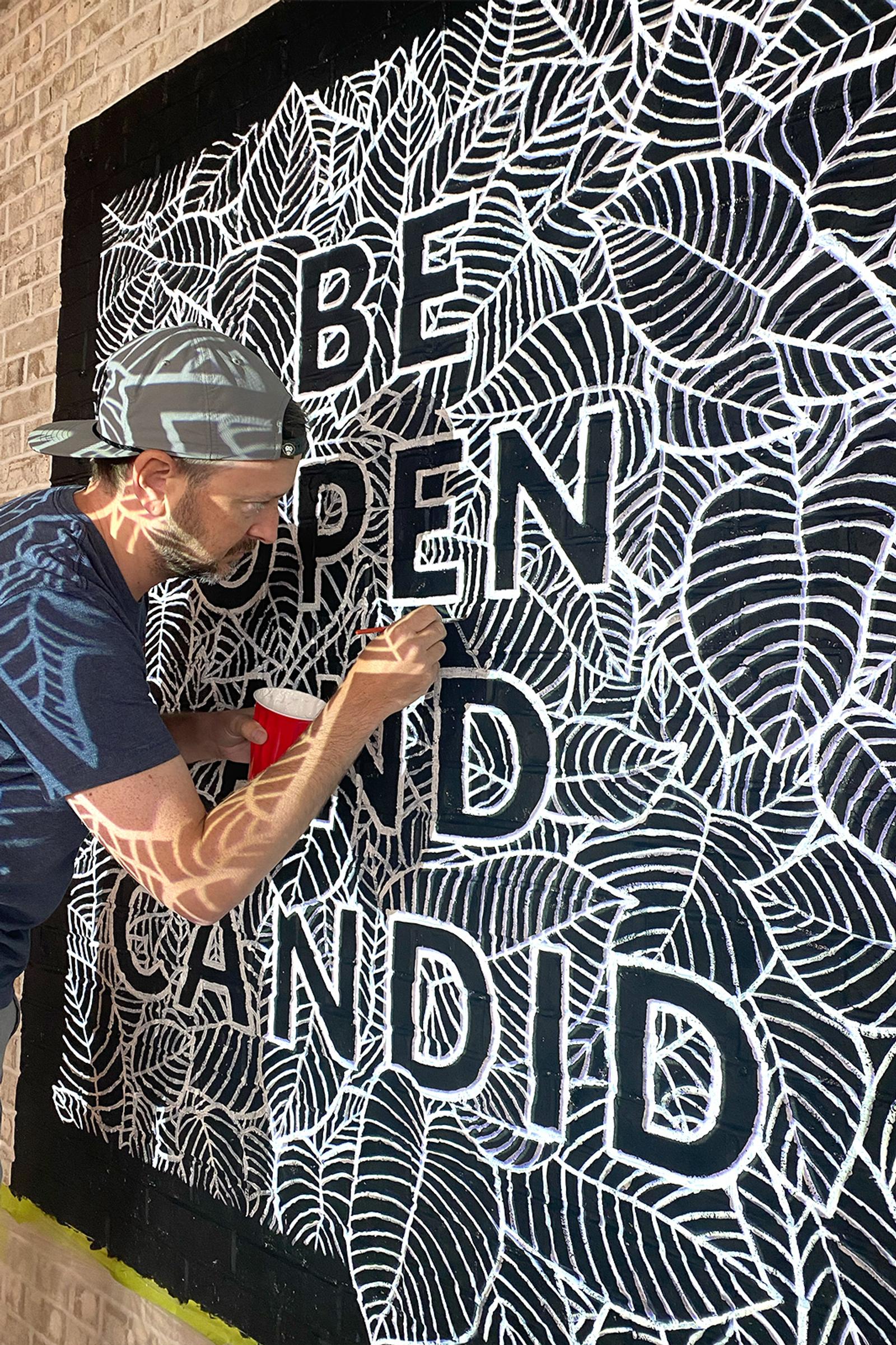 LendingTree headquarters mural