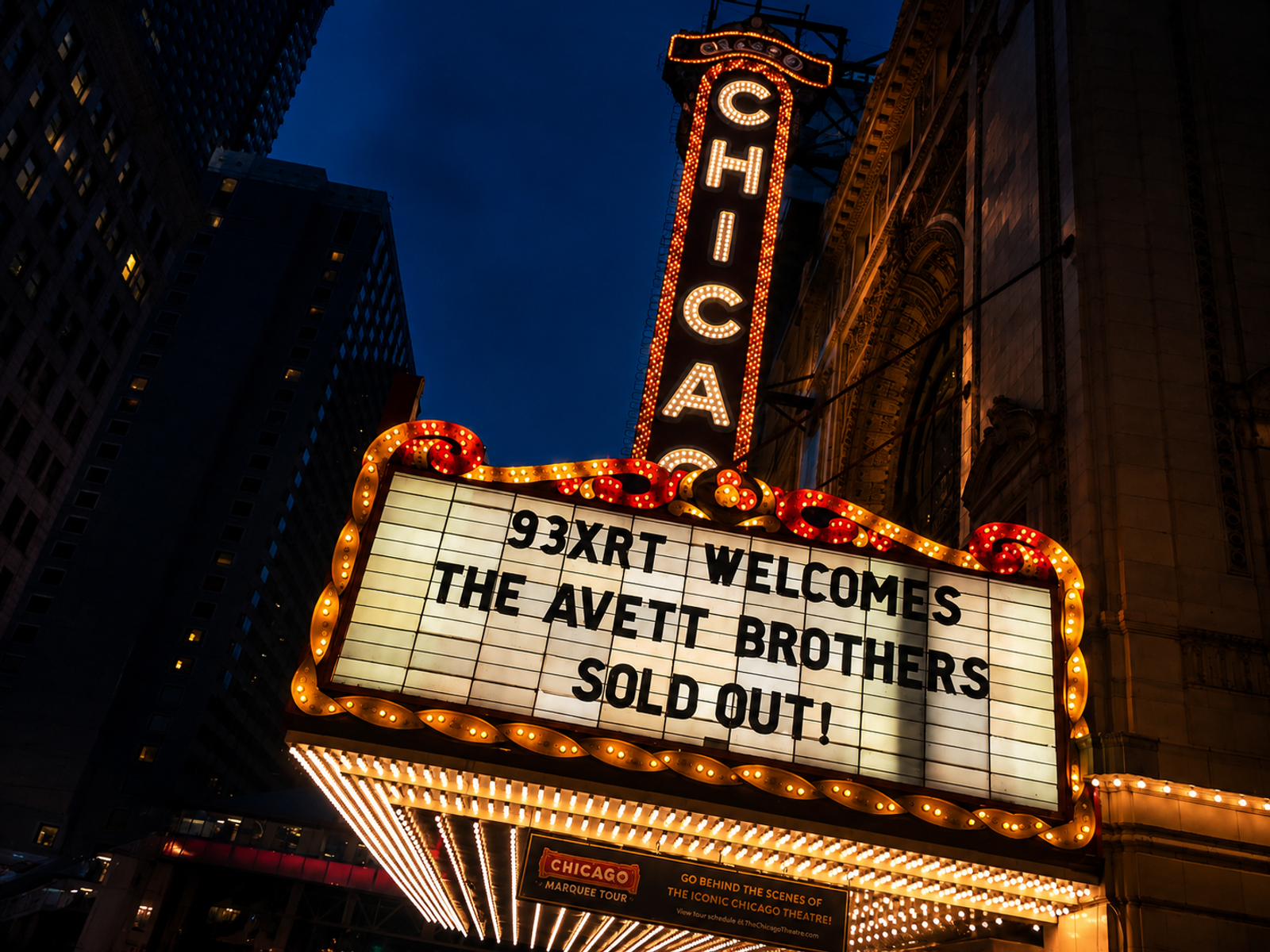 Avett Brothers at the Chicago Theatre