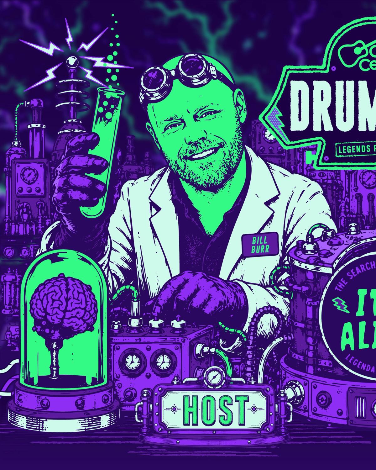 Meet Your Judges card: Bill Burr, host
